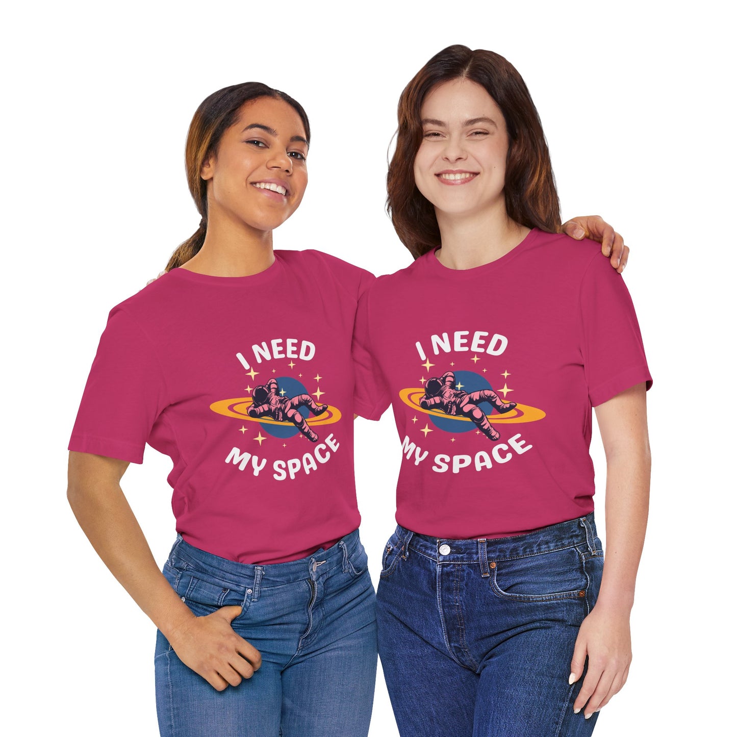 I Need My Space Unisex Jersey Short Sleeve Tee