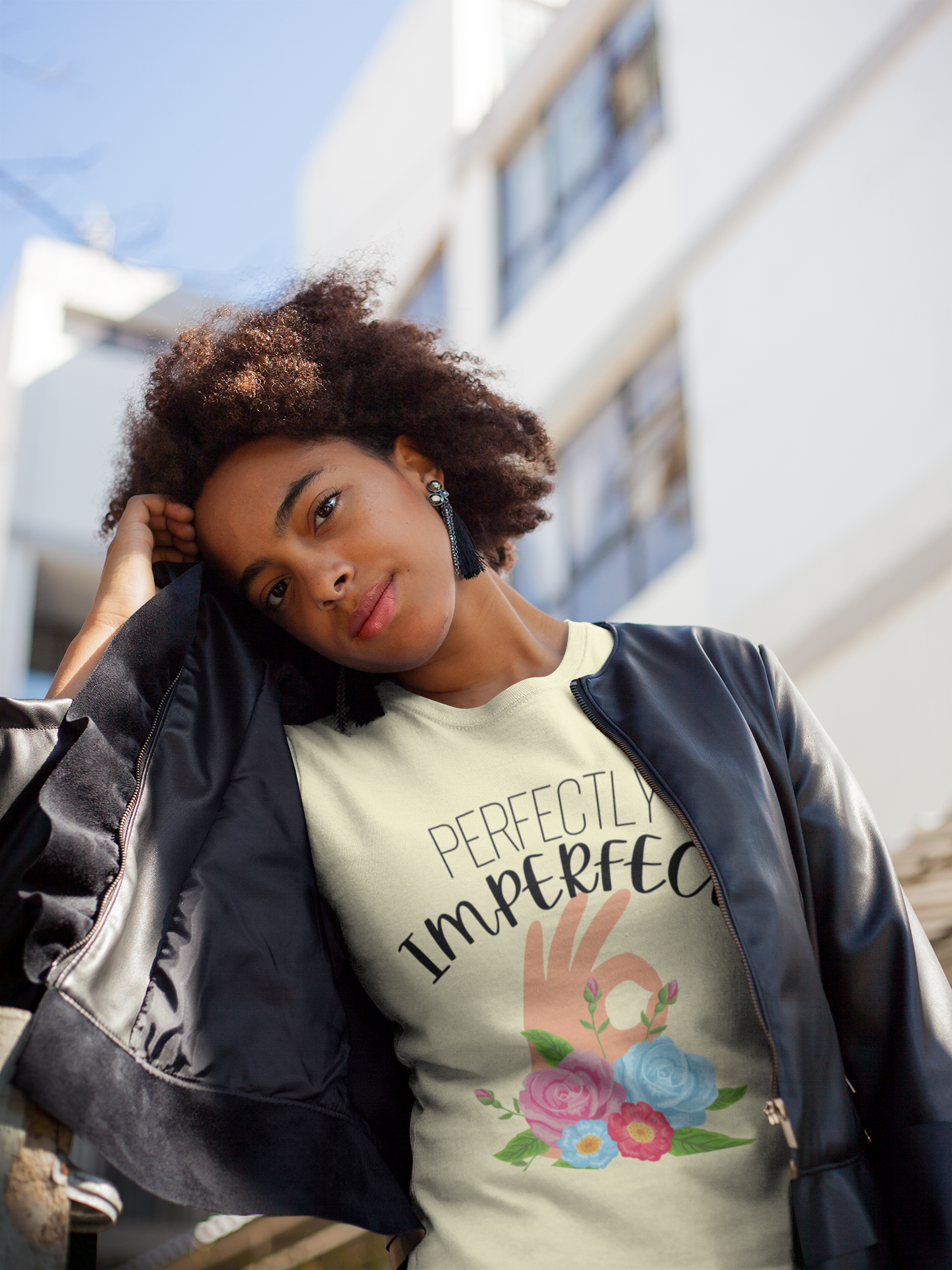 Perfectly Imperfect Unisex Heavy Cotton Tee