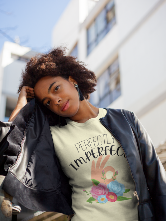 Perfectly Imperfect Unisex Heavy Cotton Tee