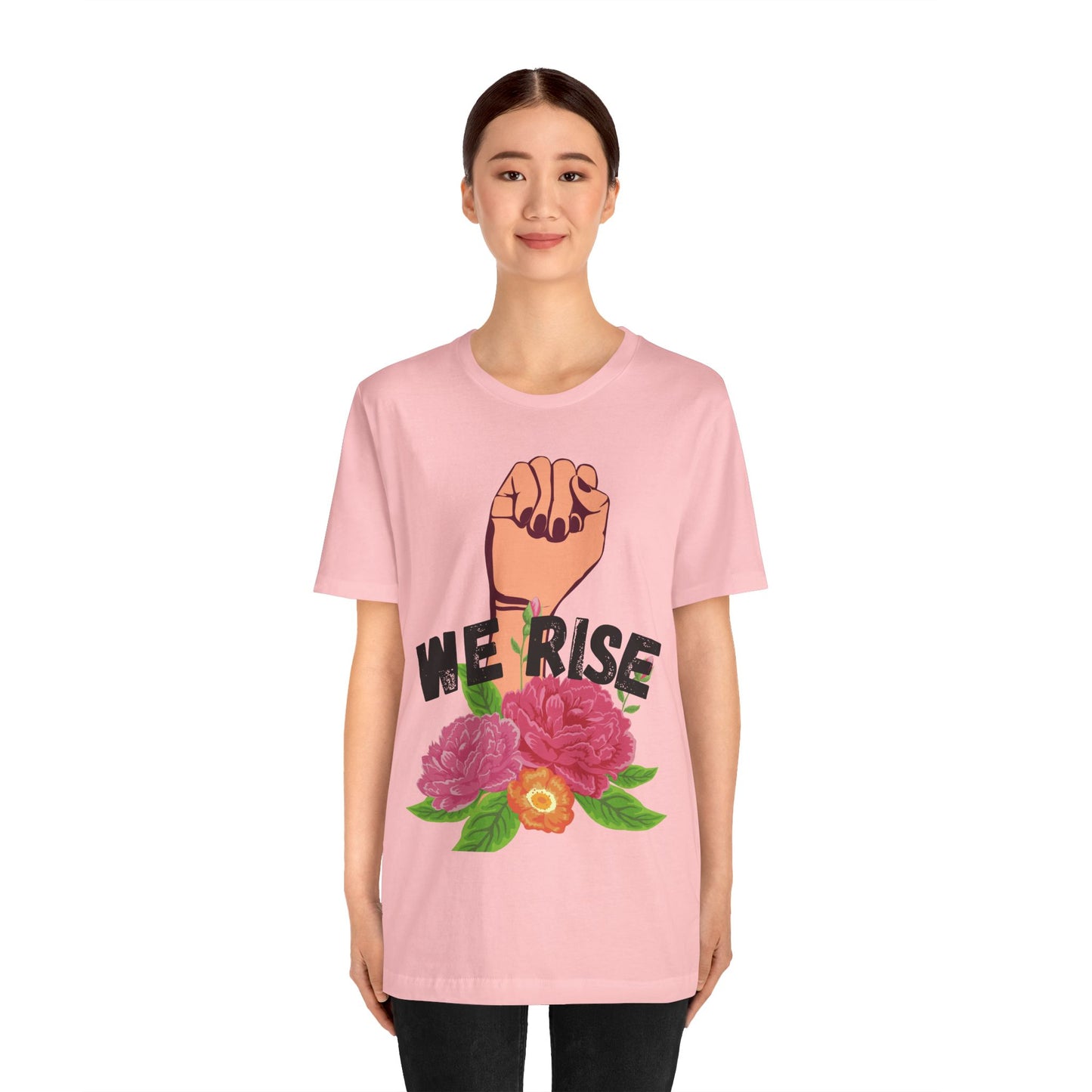 We Rise Unisex Jersey Short Sleeve Tee