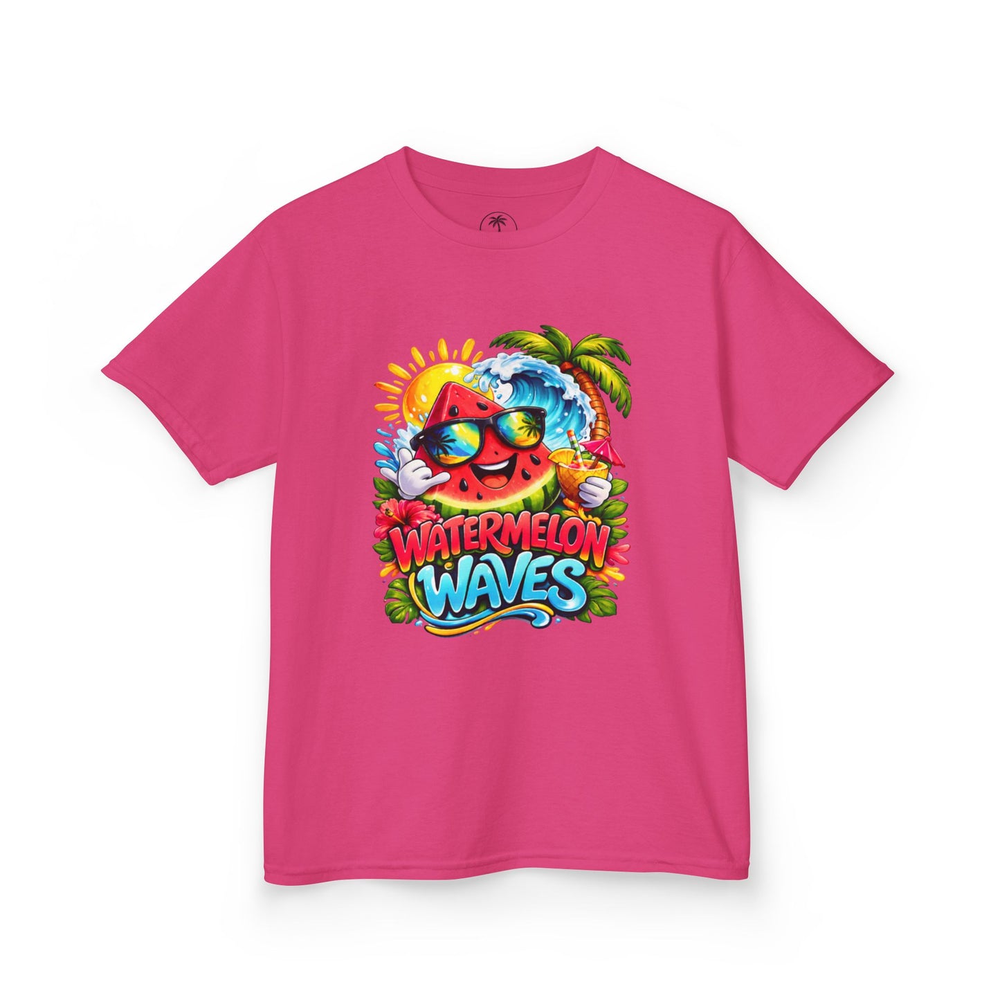Watermelon Waves Kids Heavy Cotton™ Tee