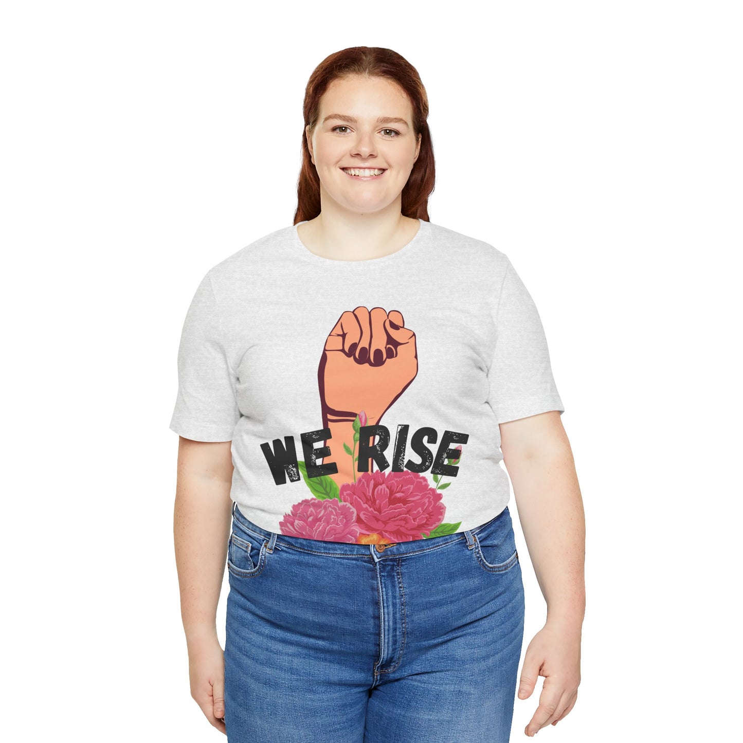 We Rise Unisex Jersey Short Sleeve Tee