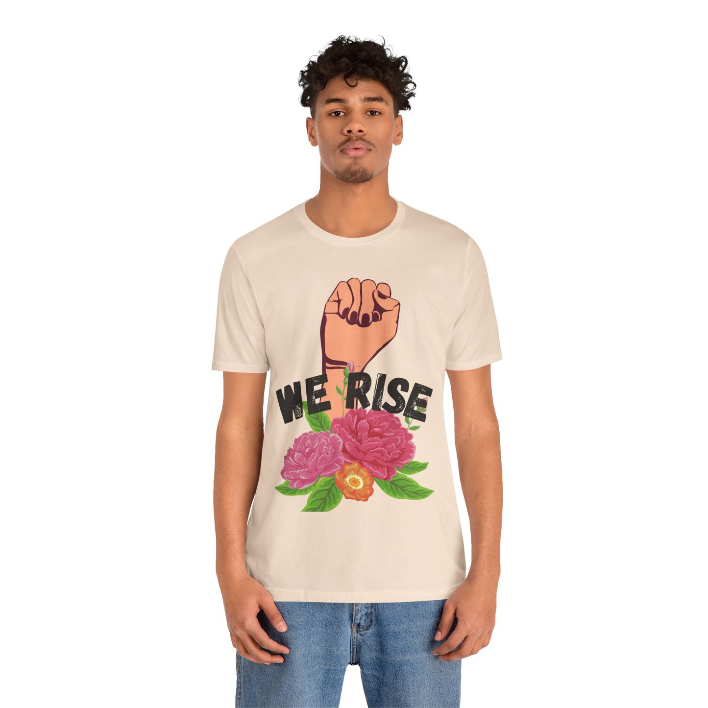 We Rise Unisex Jersey Short Sleeve Tee