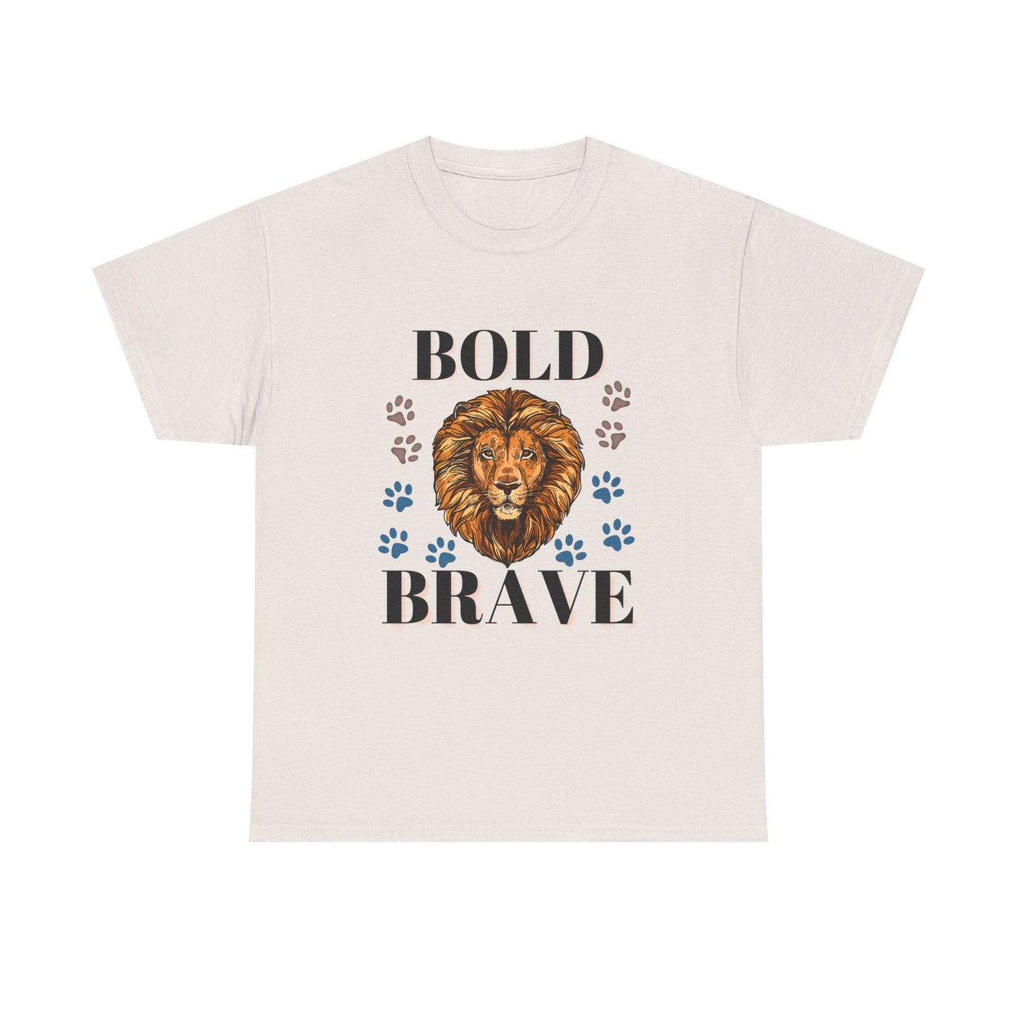 Bold and Brave Unisex Heavy Cotton Tee