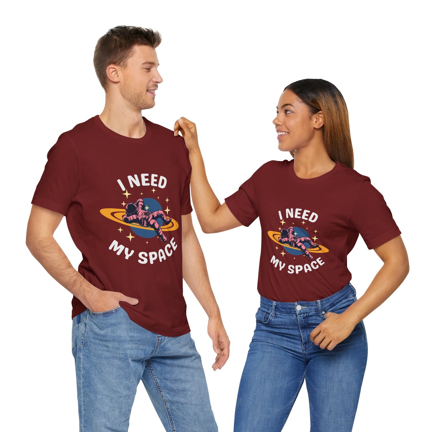 I Need My Space Unisex Jersey Short Sleeve Tee