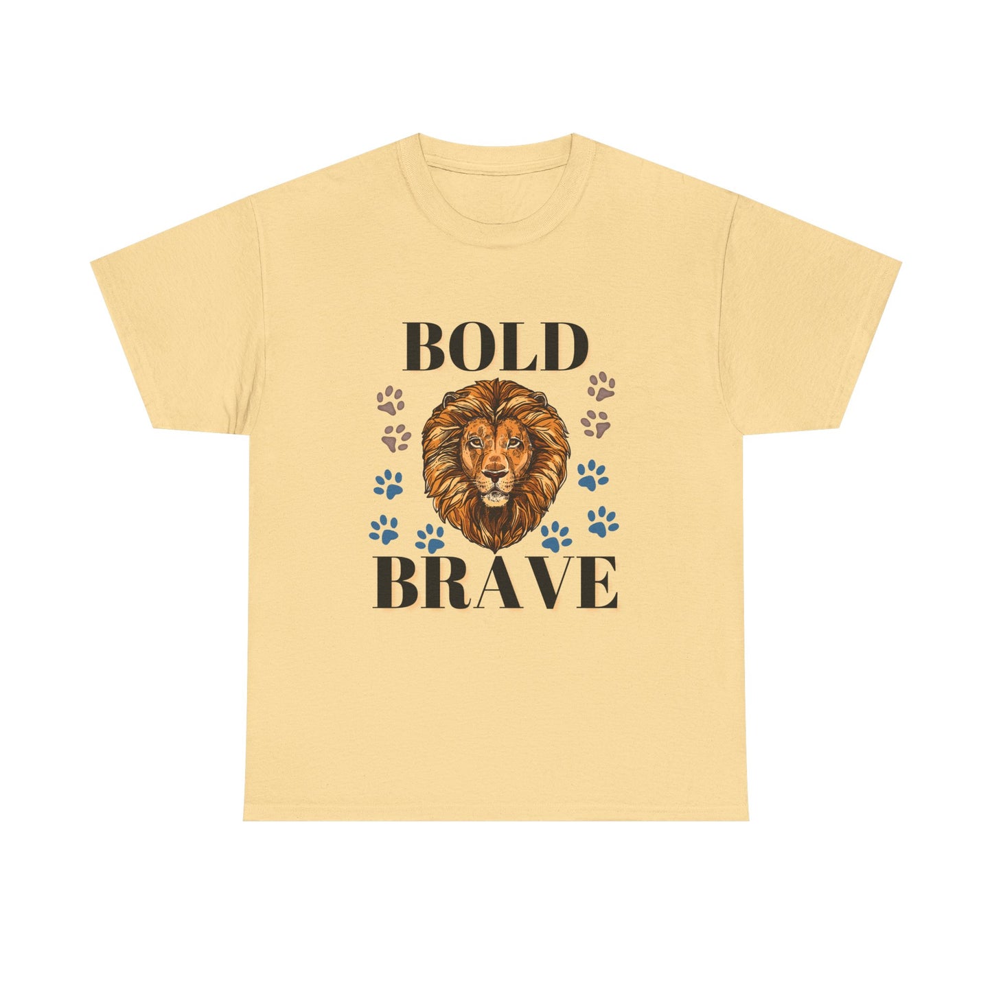 Bold and Brave Unisex Heavy Cotton Tee