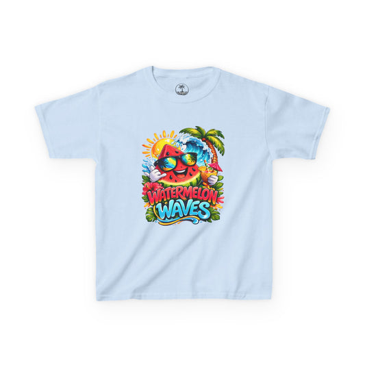 Watermelon Waves Kids Heavy Cotton™ Tee