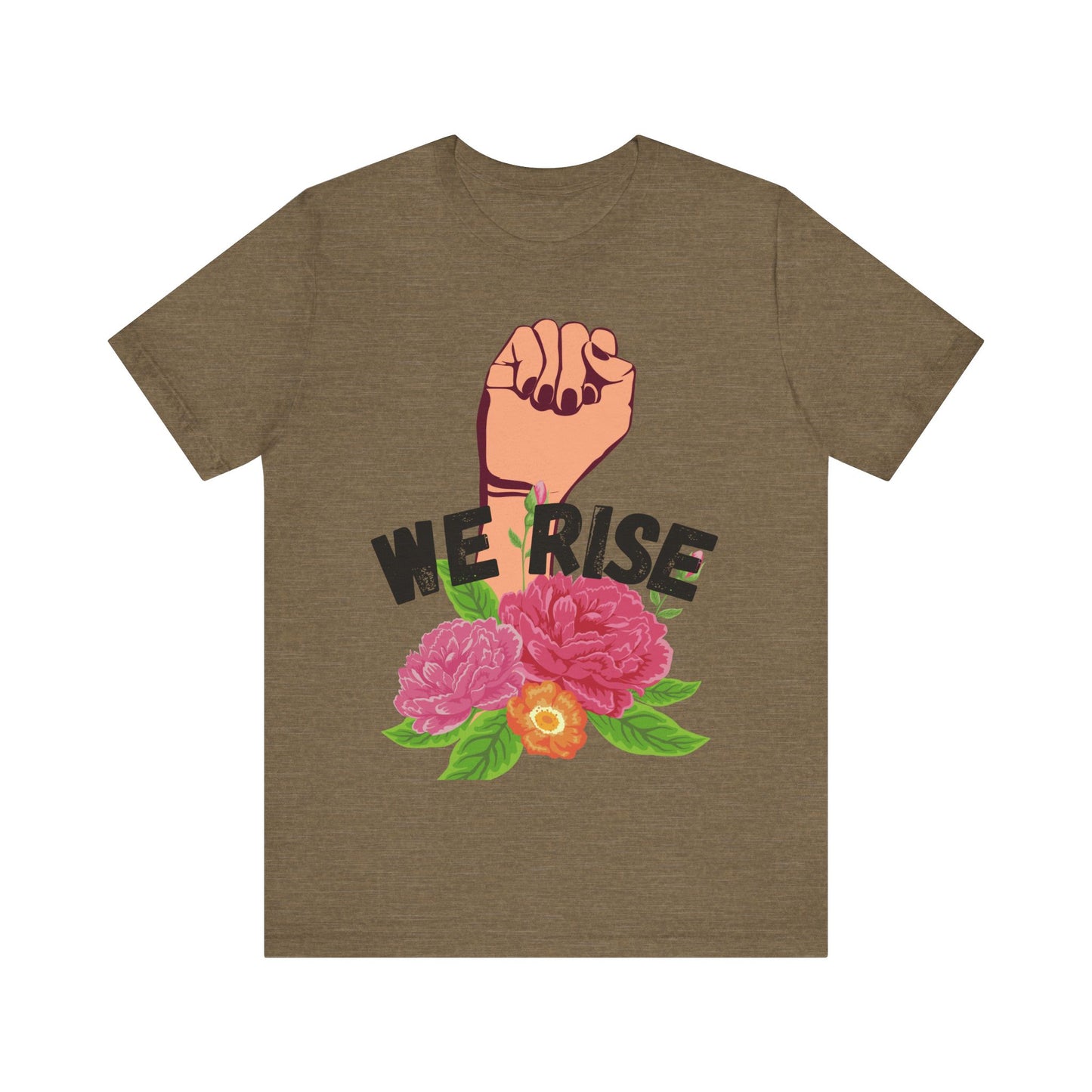 We Rise Unisex Jersey Short Sleeve Tee