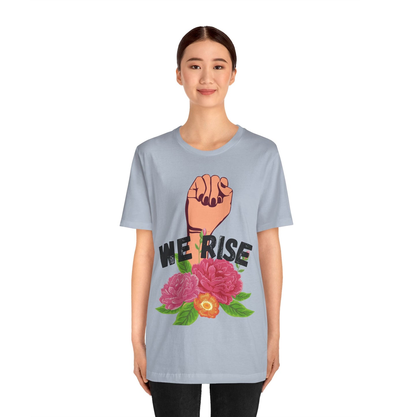 We Rise Unisex Jersey Short Sleeve Tee