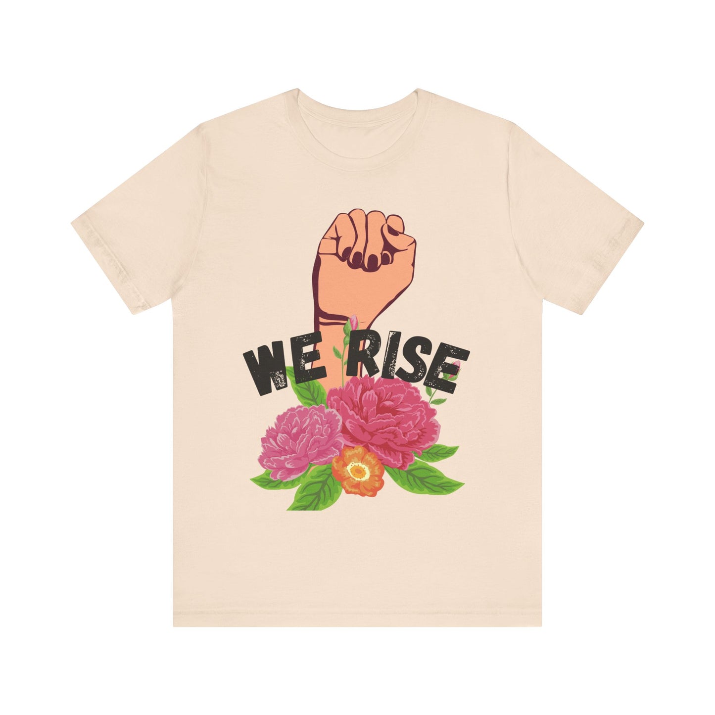 We Rise Unisex Jersey Short Sleeve Tee