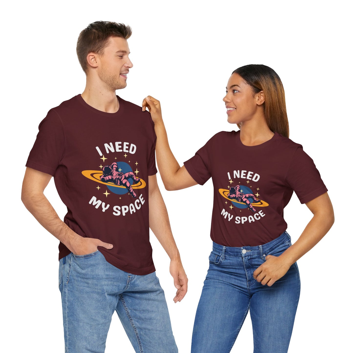 I Need My Space Unisex Jersey Short Sleeve Tee
