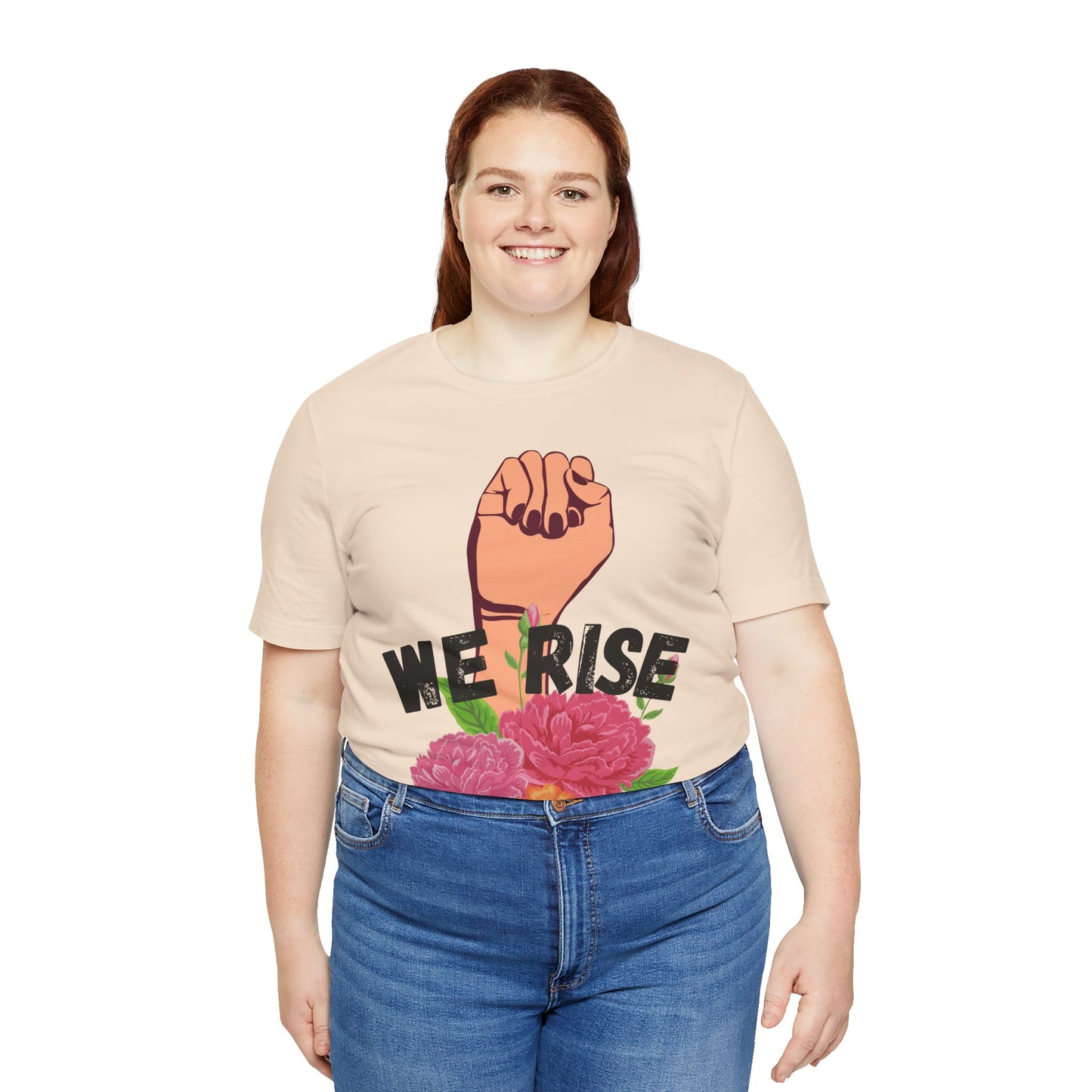 We Rise Unisex Jersey Short Sleeve Tee