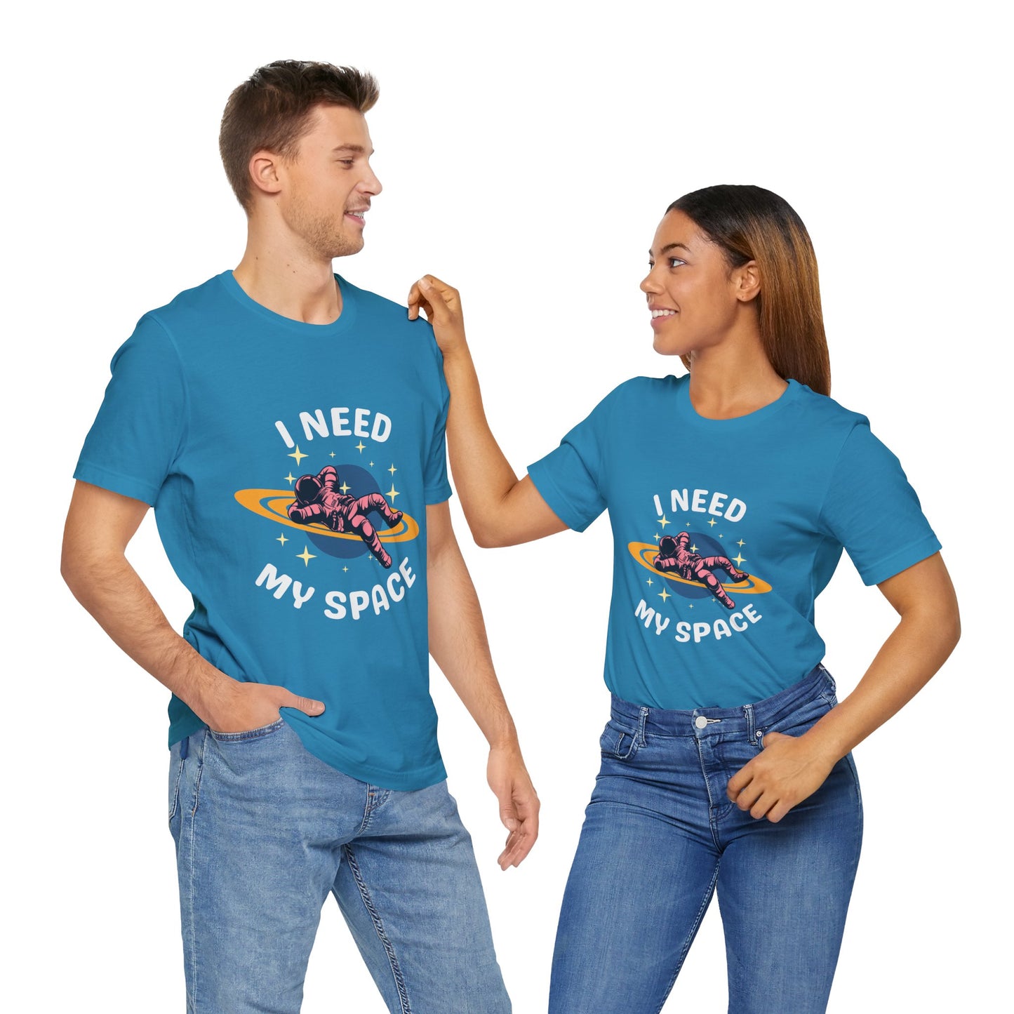 I Need My Space Unisex Jersey Short Sleeve Tee