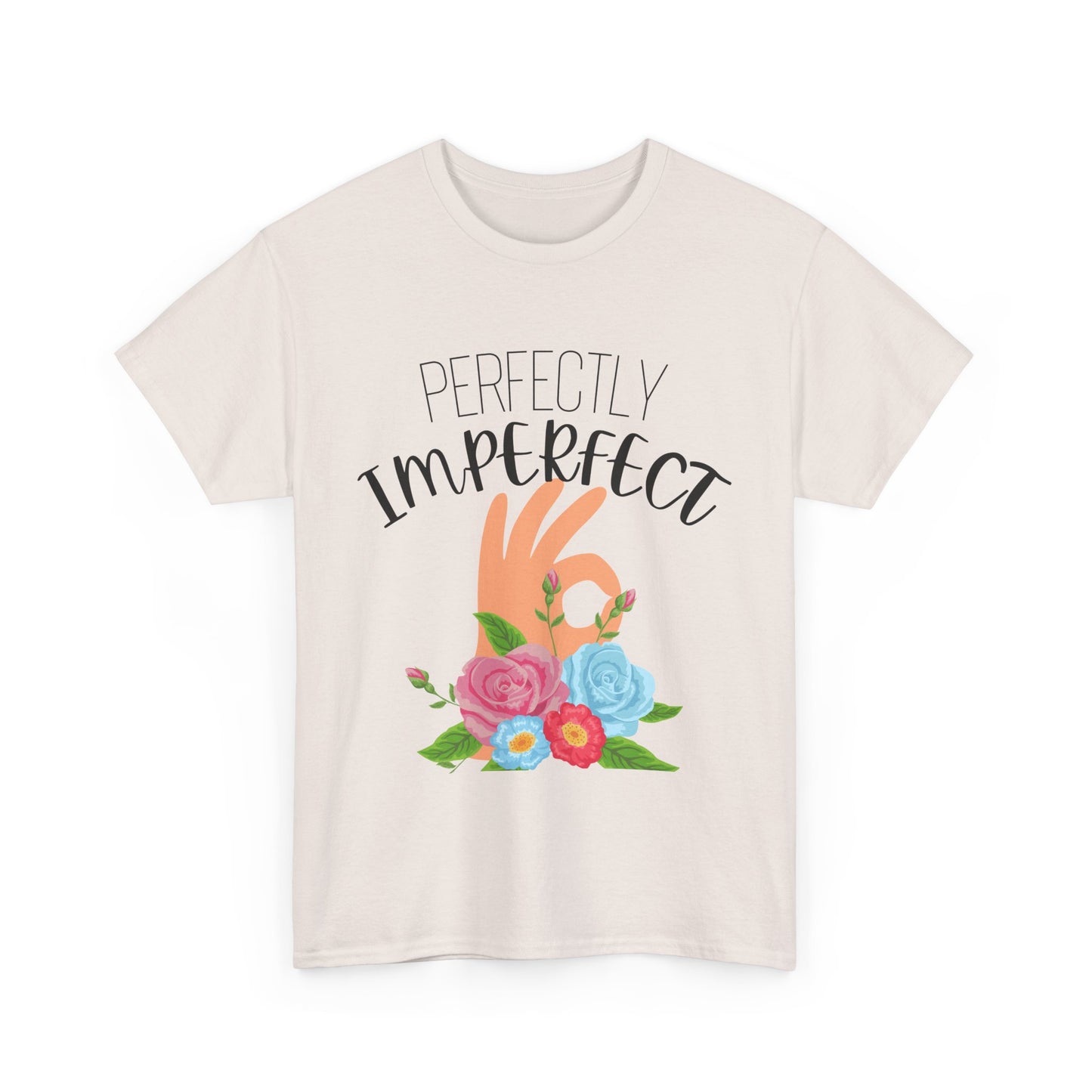 Perfectly Imperfect Unisex Heavy Cotton Tee