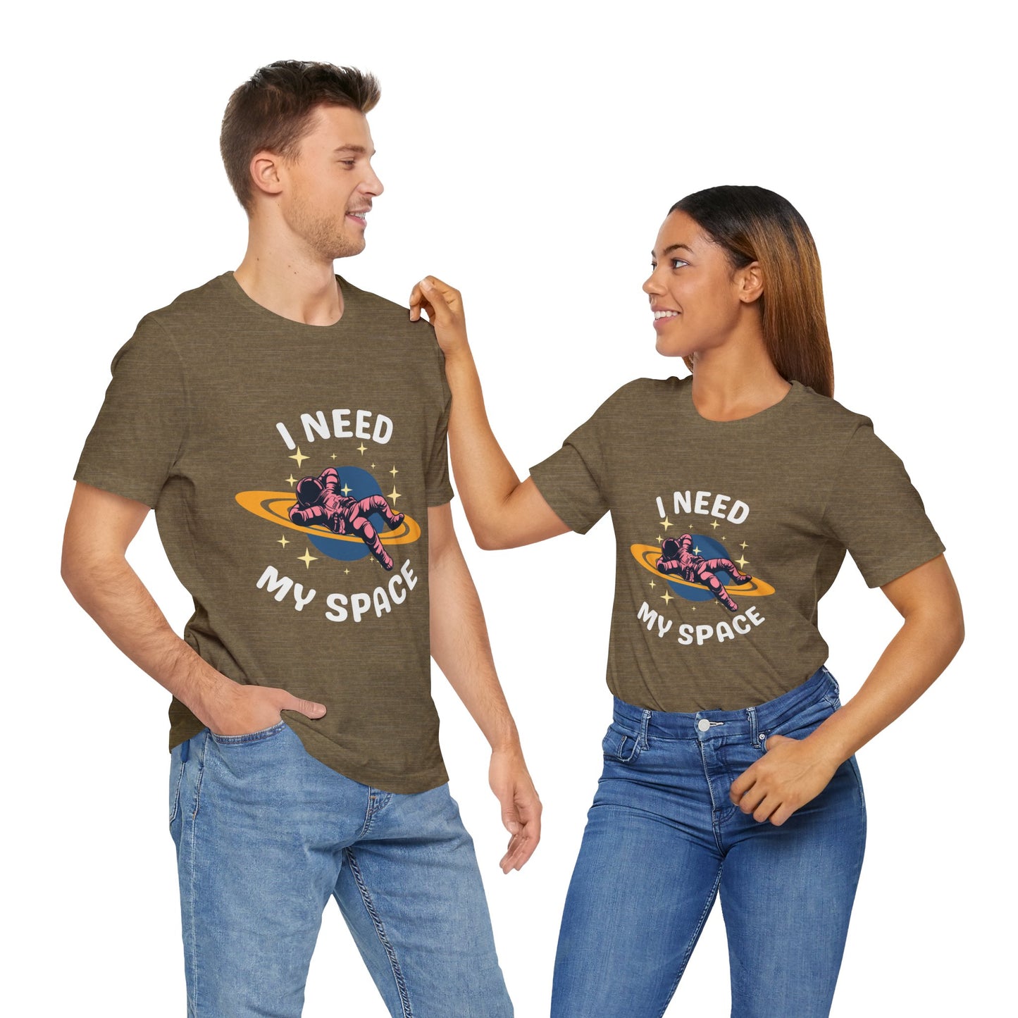 I Need My Space Unisex Jersey Short Sleeve Tee
