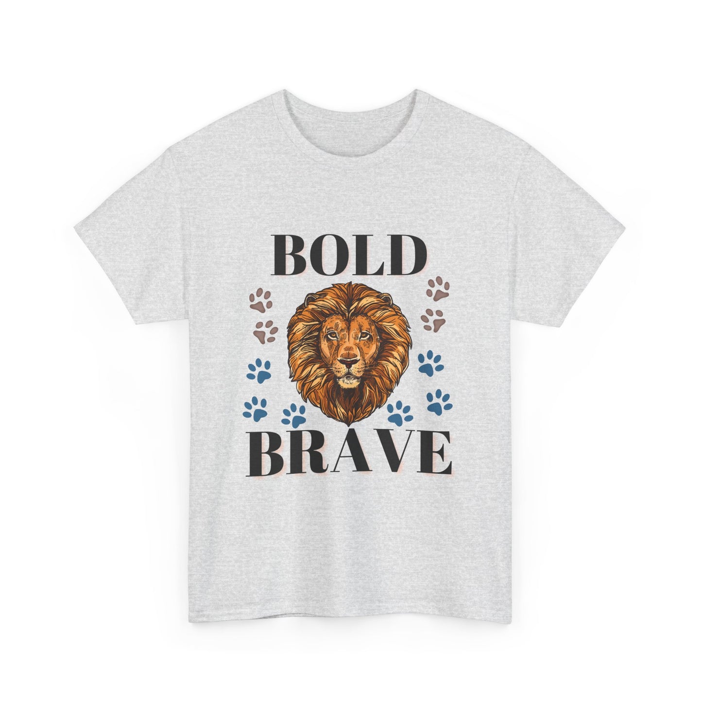 Bold and Brave Unisex Heavy Cotton Tee