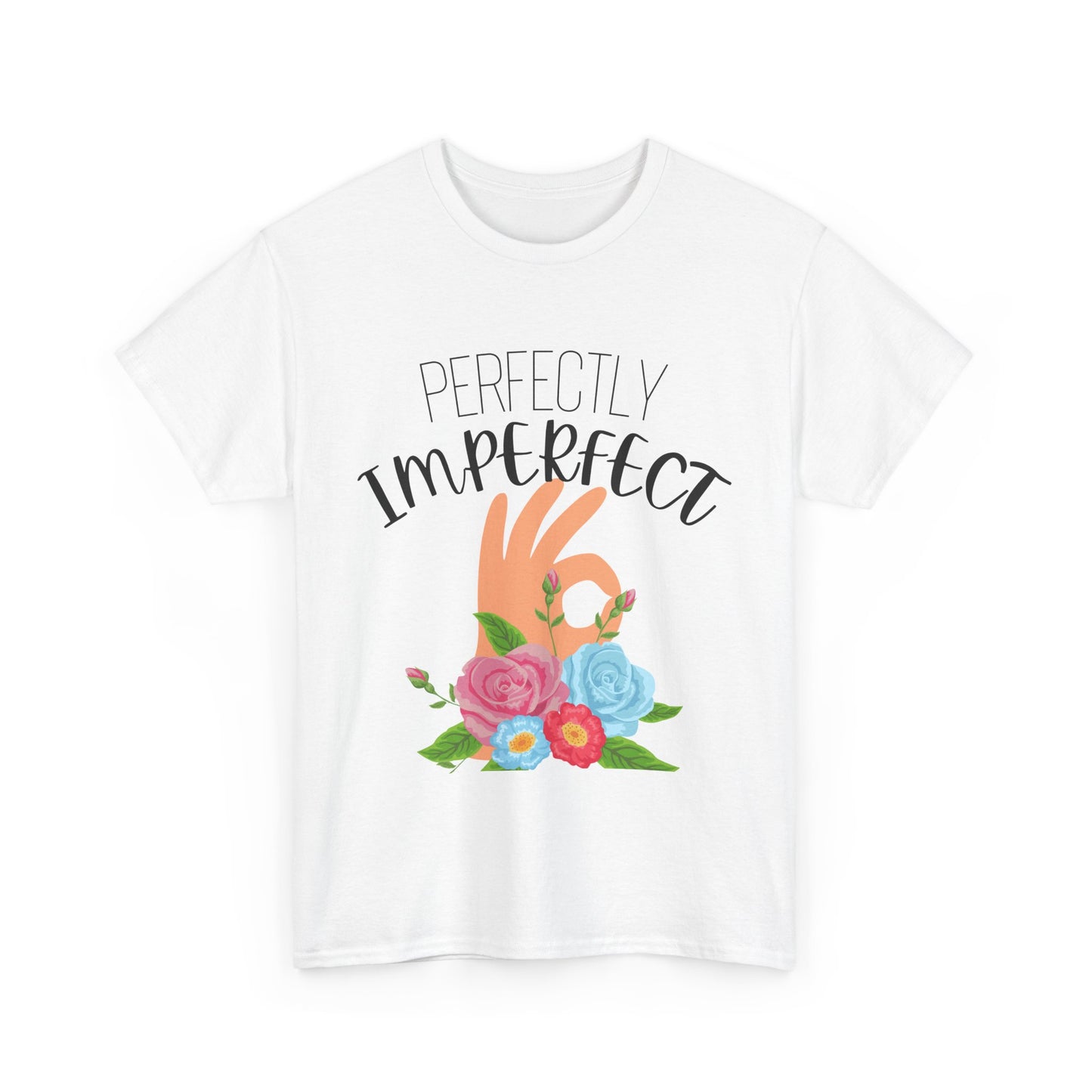 Perfectly Imperfect Unisex Heavy Cotton Tee