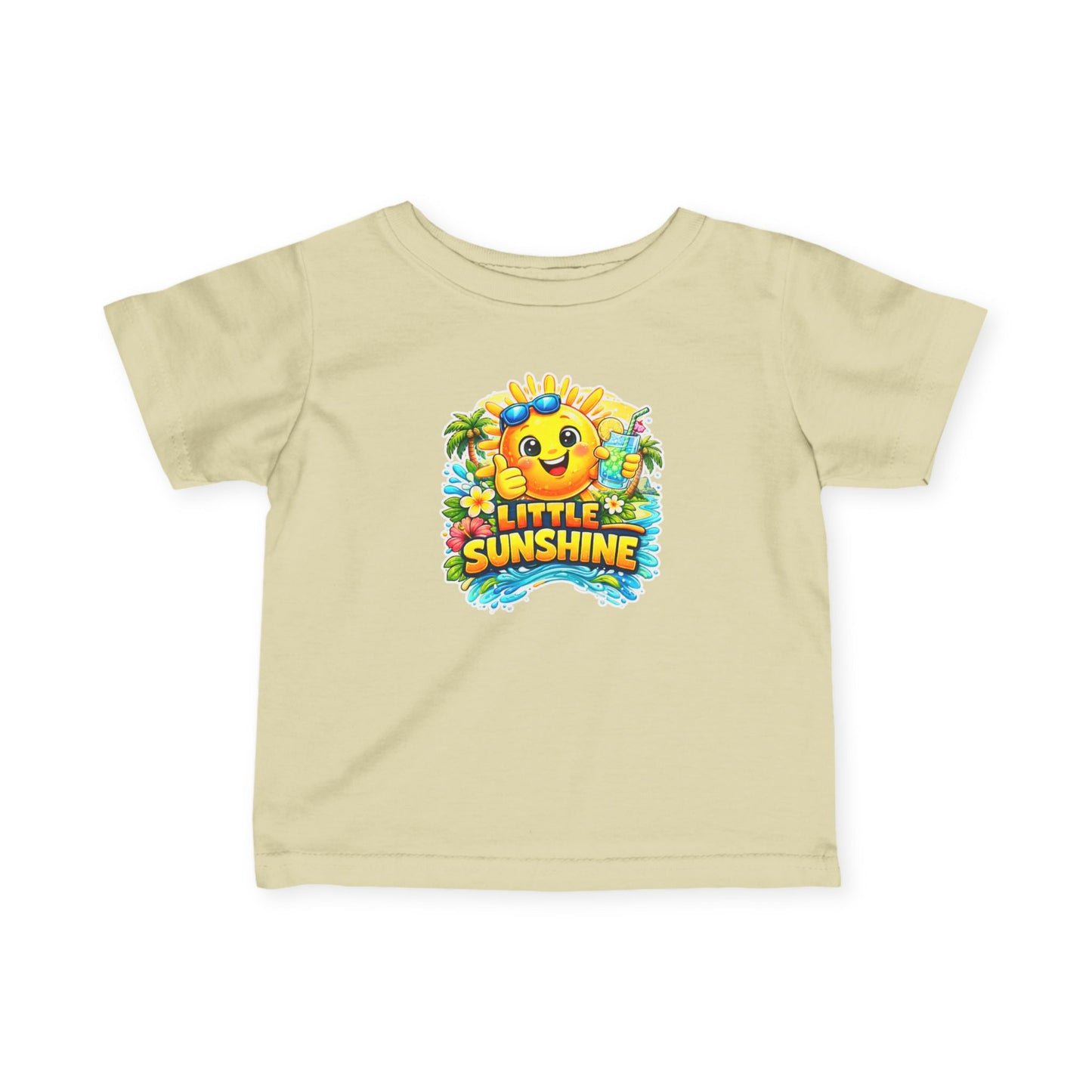Little Sunshine Cute Smiling Sun Baby Shirt