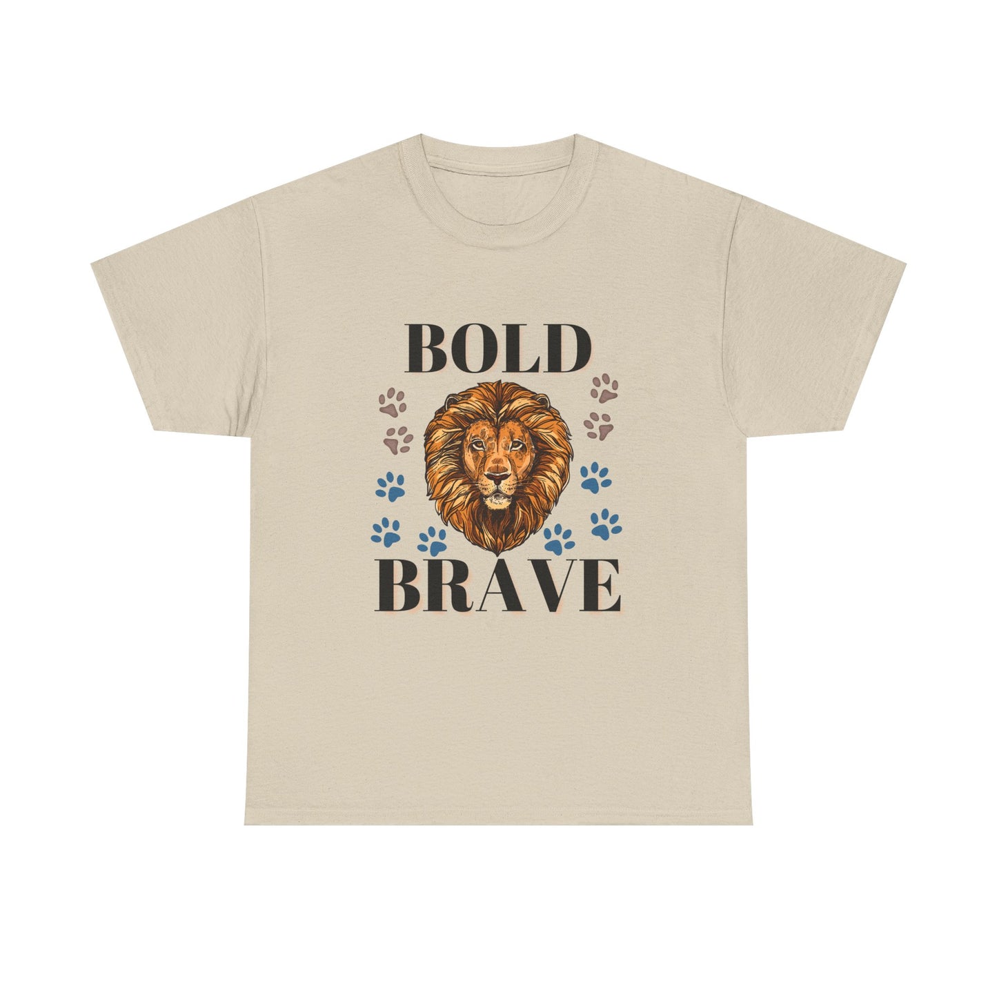 Bold and Brave Unisex Heavy Cotton Tee