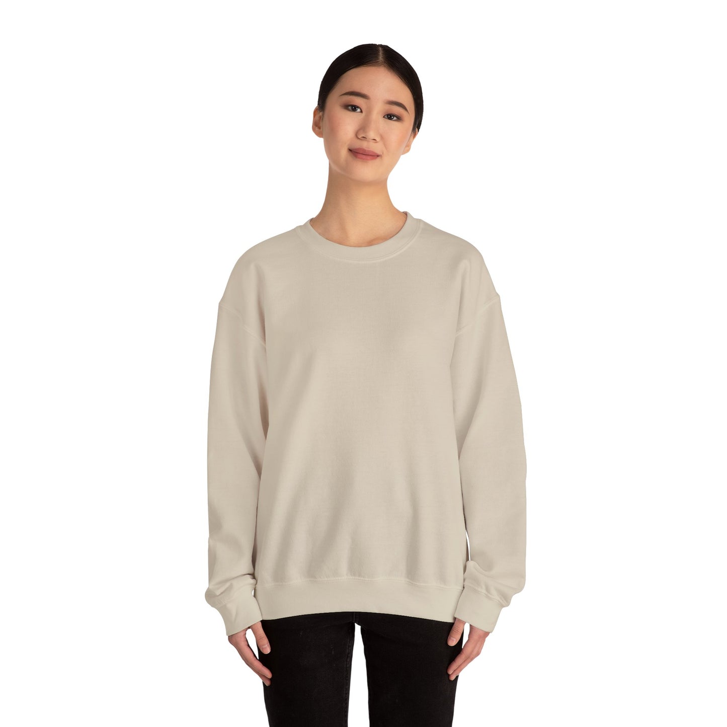 Blue Ocean Turtle It's Not That Deep (Back Design) Unisex Heavy Blend™ Crewneck Sweatshirt