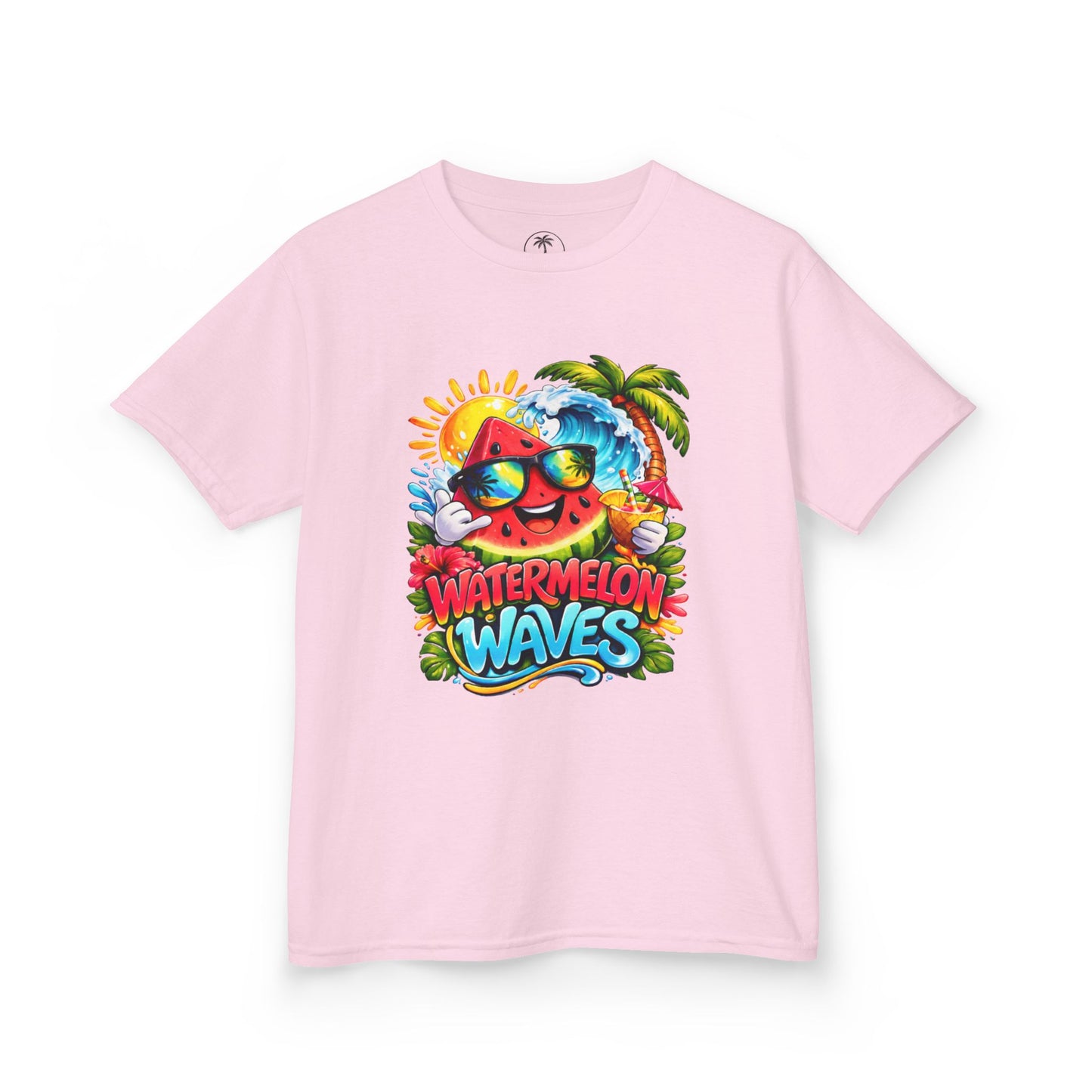 Watermelon Waves Kids Heavy Cotton™ Tee