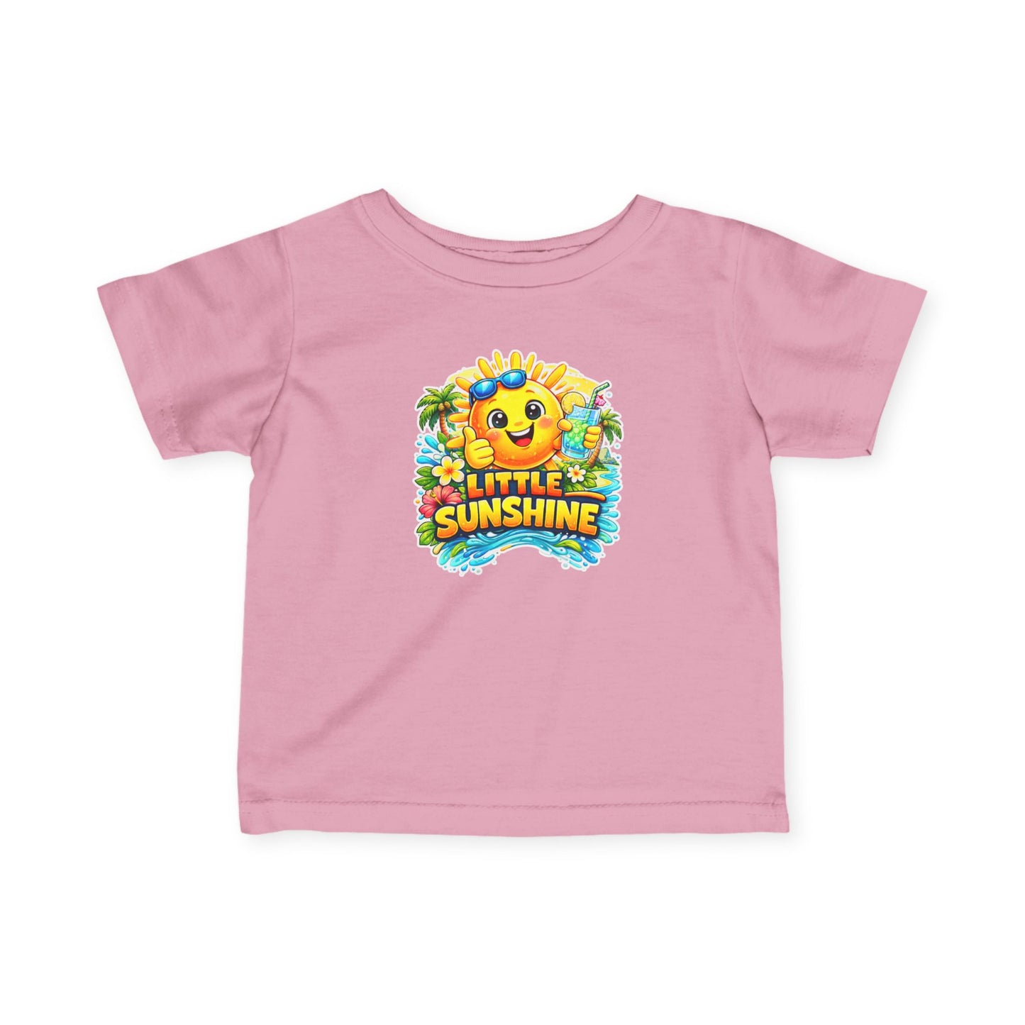 Little Sunshine Cute Smiling Sun Baby Shirt