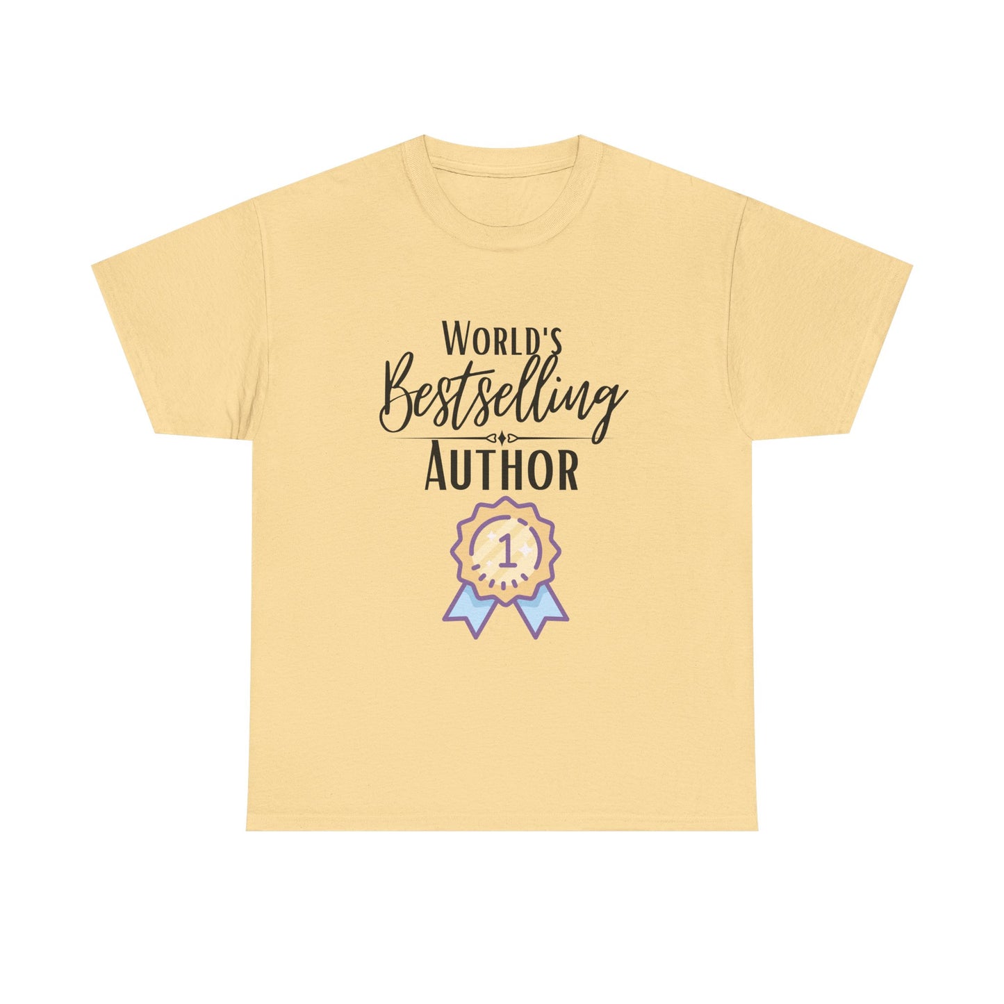 World's Bestselling Author Unisex Heavy Cotton Tee