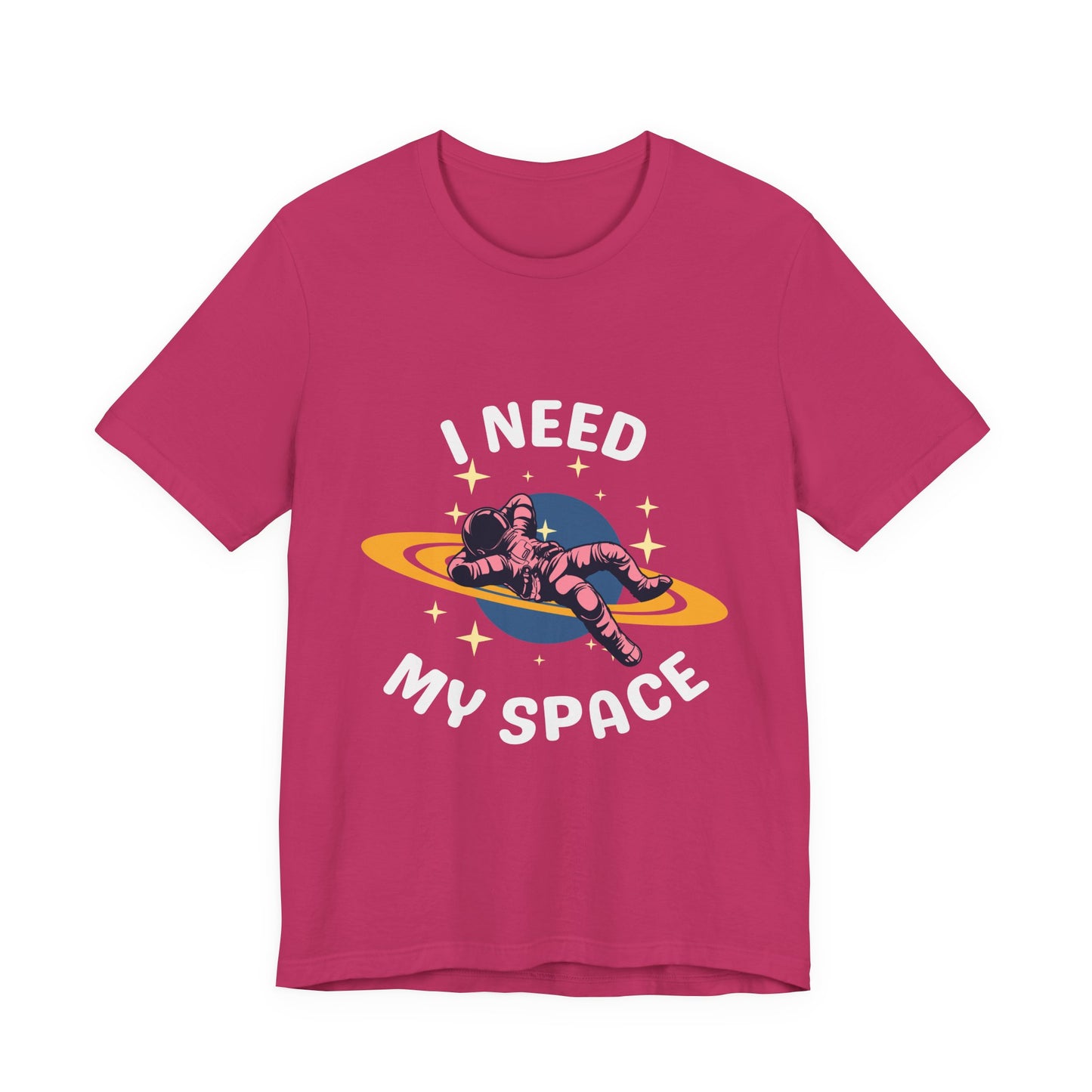 I Need My Space Unisex Jersey Short Sleeve Tee