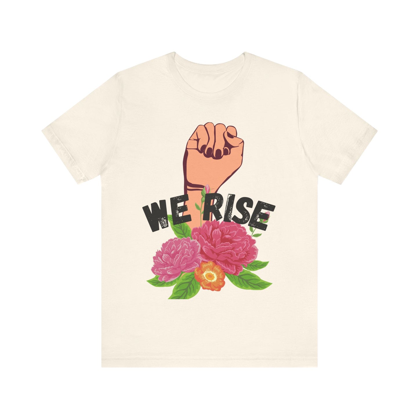 We Rise Unisex Jersey Short Sleeve Tee