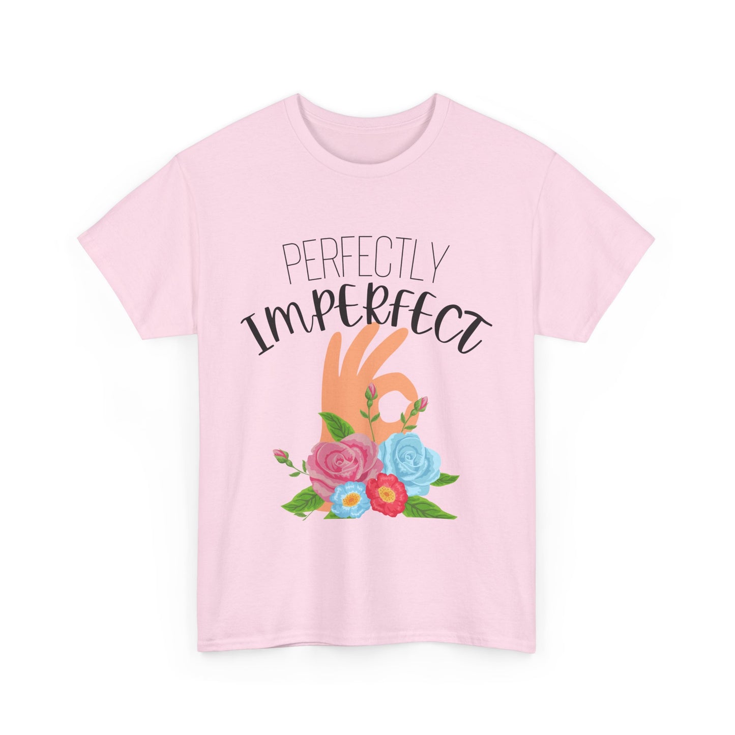 Perfectly Imperfect Unisex Heavy Cotton Tee