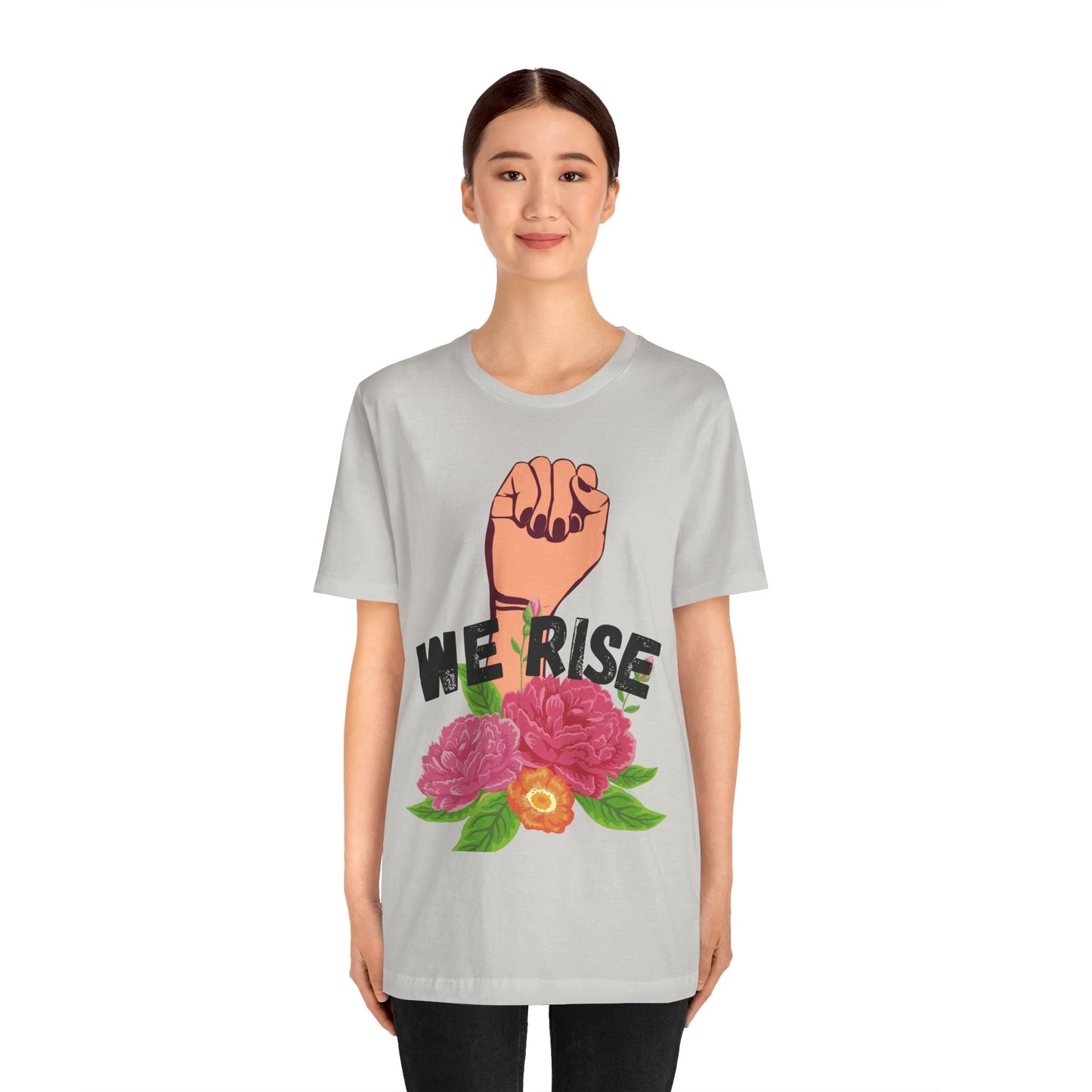 We Rise Unisex Jersey Short Sleeve Tee