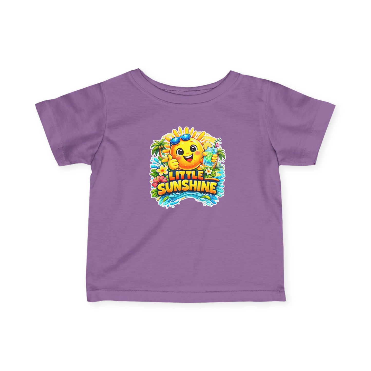 Little Sunshine Cute Smiling Sun Baby Shirt