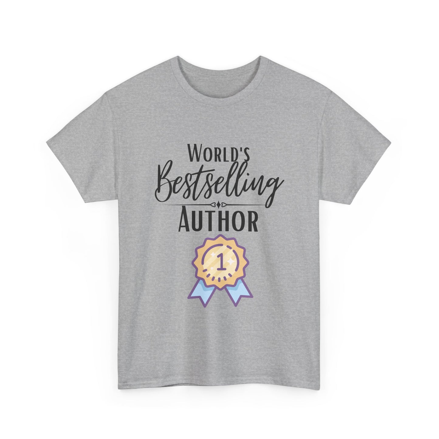 World's Bestselling Author Unisex Heavy Cotton Tee