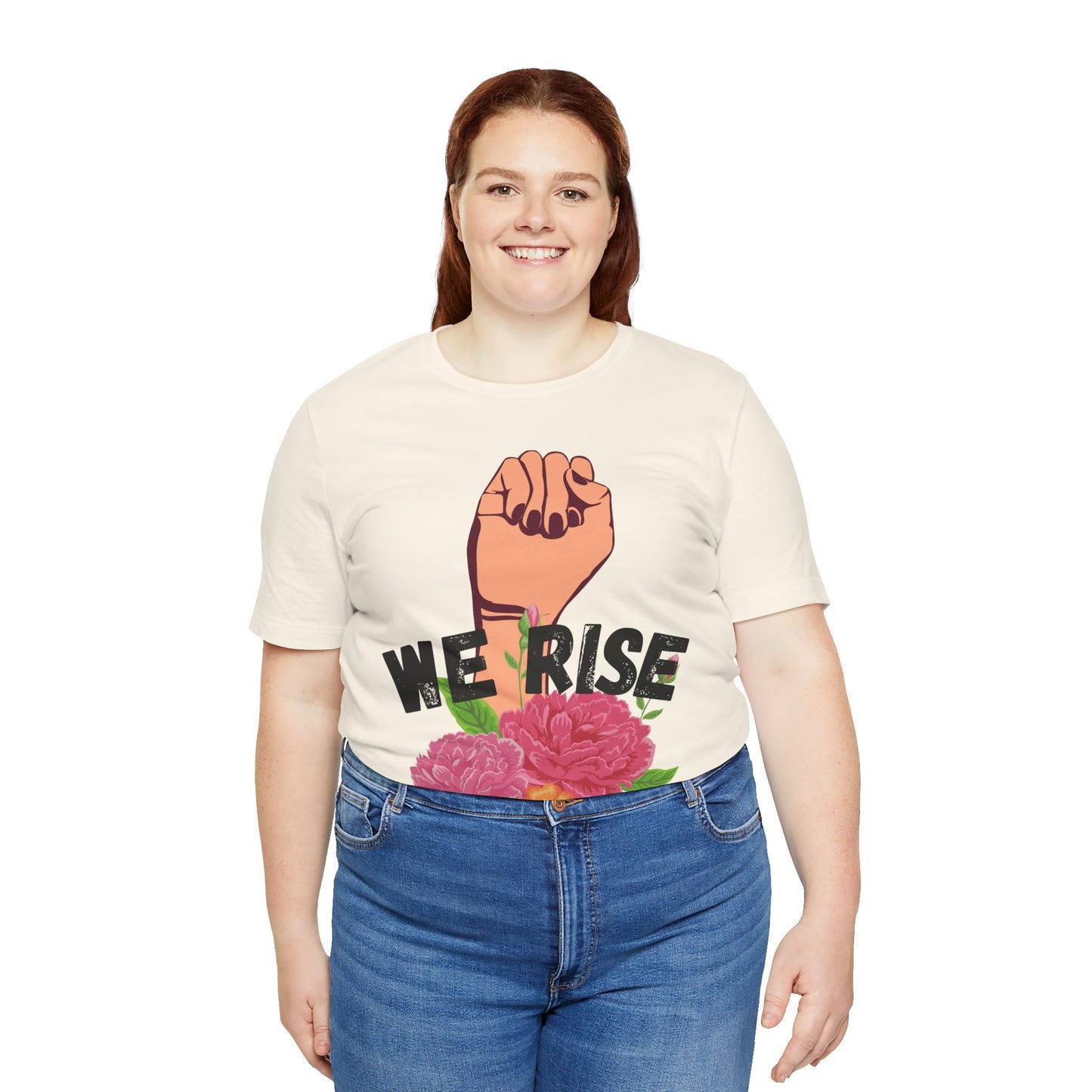 We Rise Unisex Jersey Short Sleeve Tee