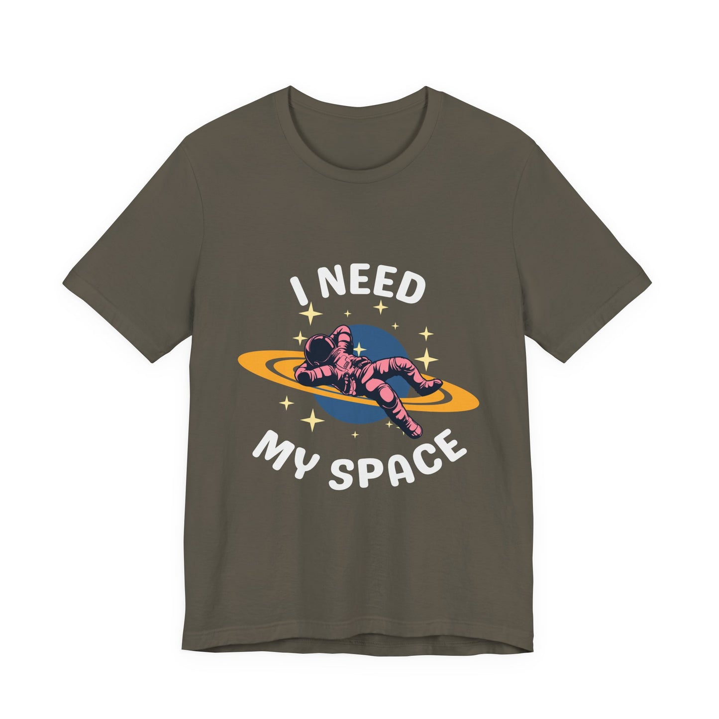 I Need My Space Unisex Jersey Short Sleeve Tee