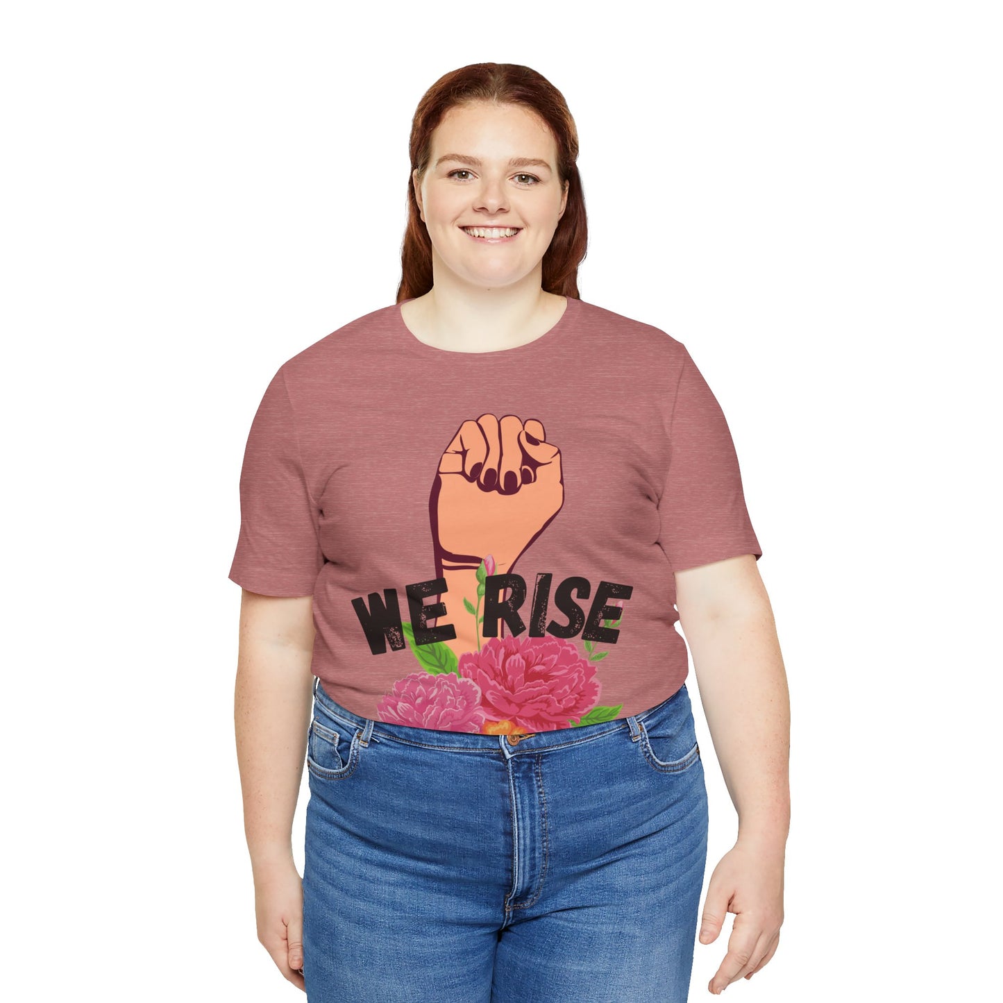 We Rise Unisex Jersey Short Sleeve Tee