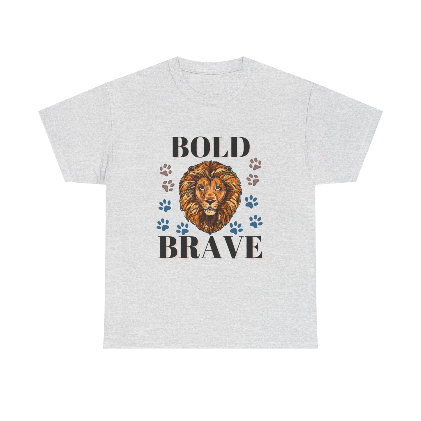 Bold and Brave Unisex Heavy Cotton Tee