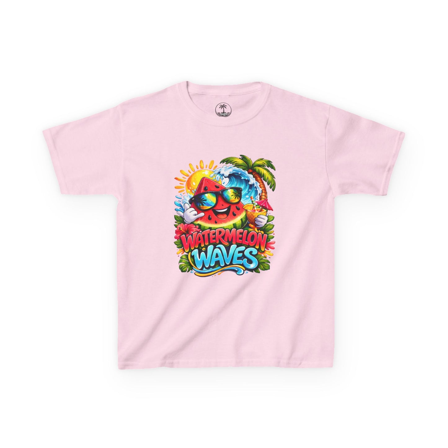 Watermelon Waves Kids Heavy Cotton™ Tee