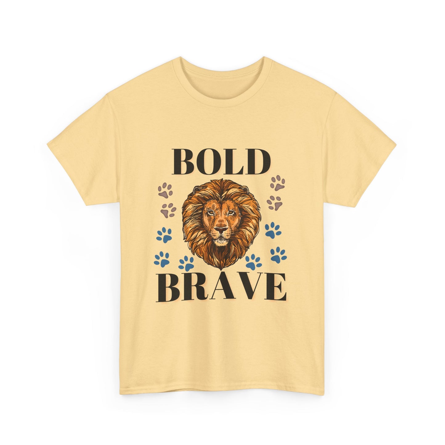 Bold and Brave Unisex Heavy Cotton Tee