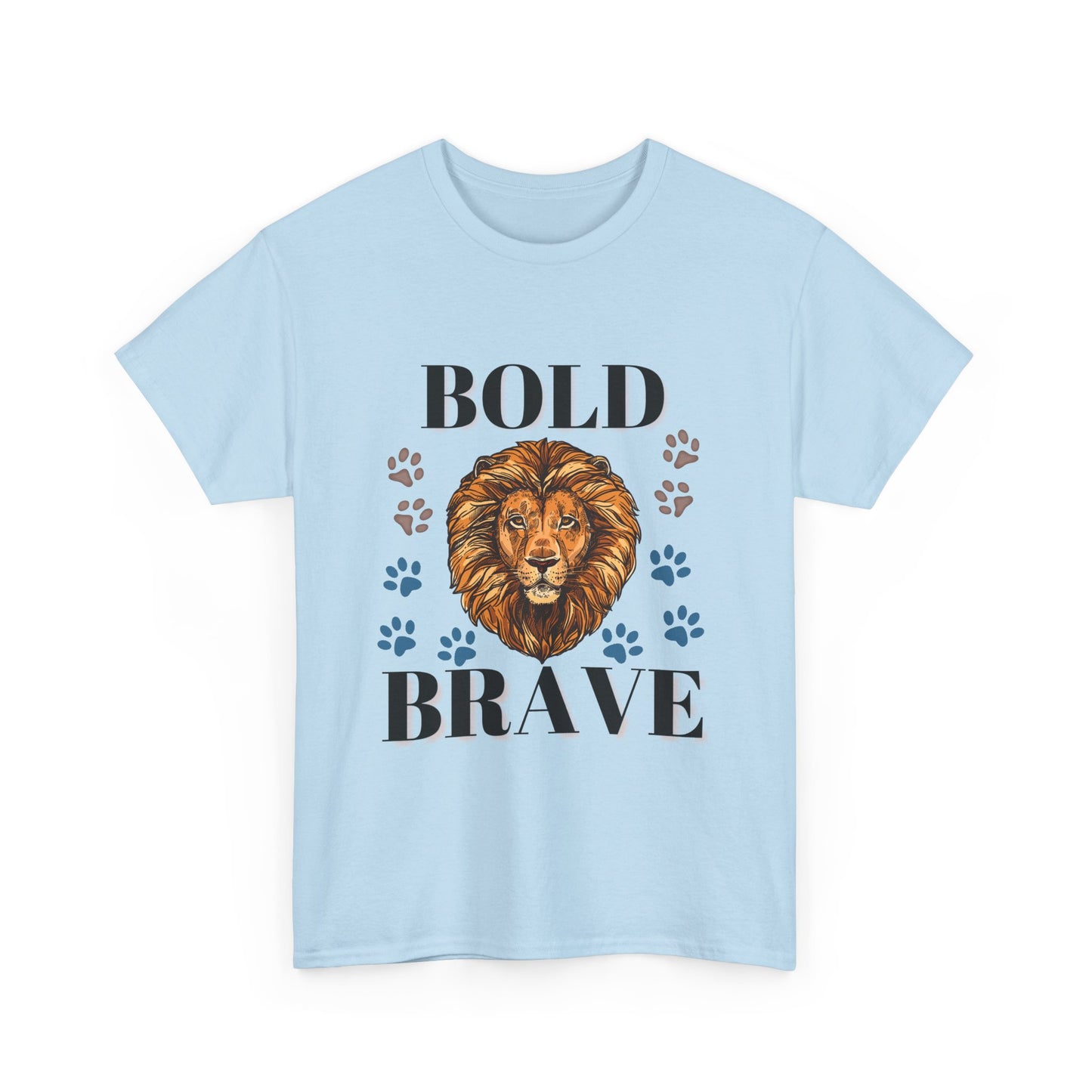Bold and Brave Unisex Heavy Cotton Tee