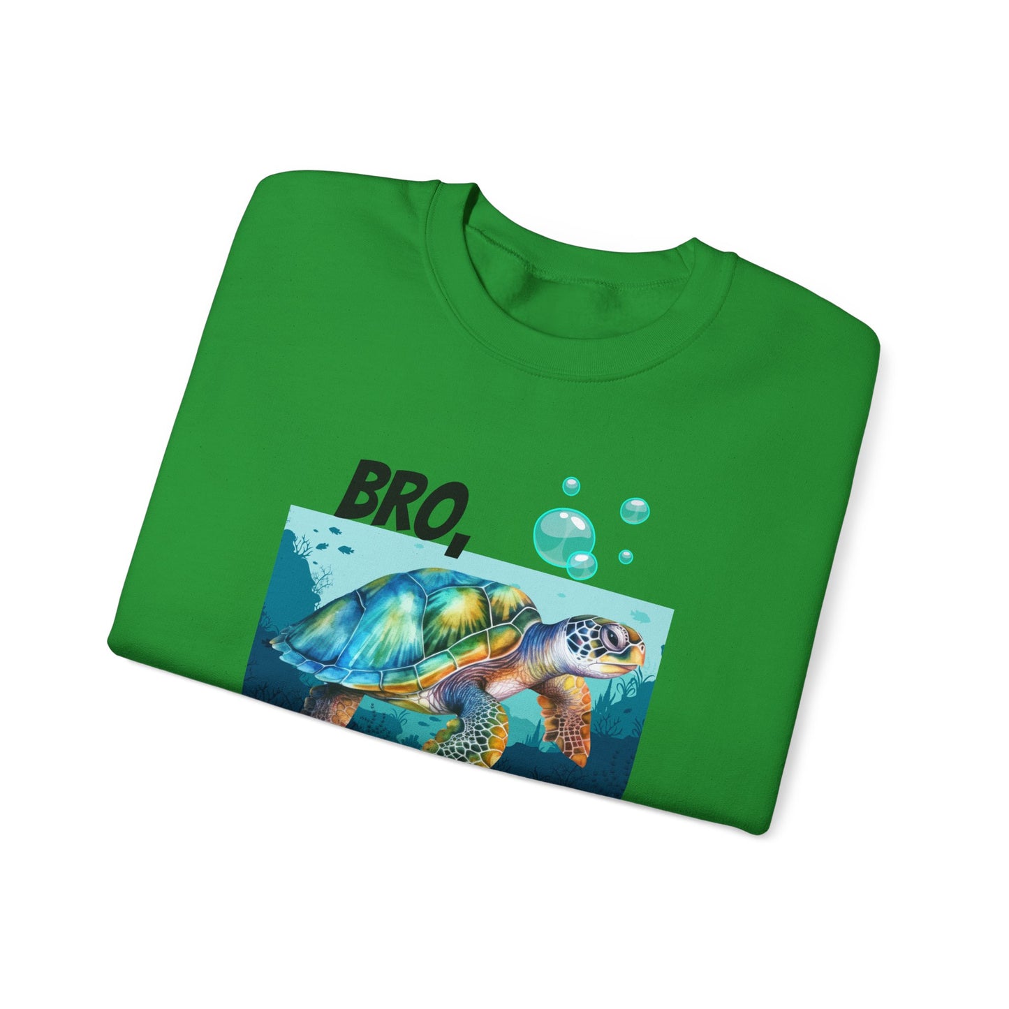 Blue Turtle It's Not That Deep Unisex Heavy Blend™ Crewneck Sweatshirt