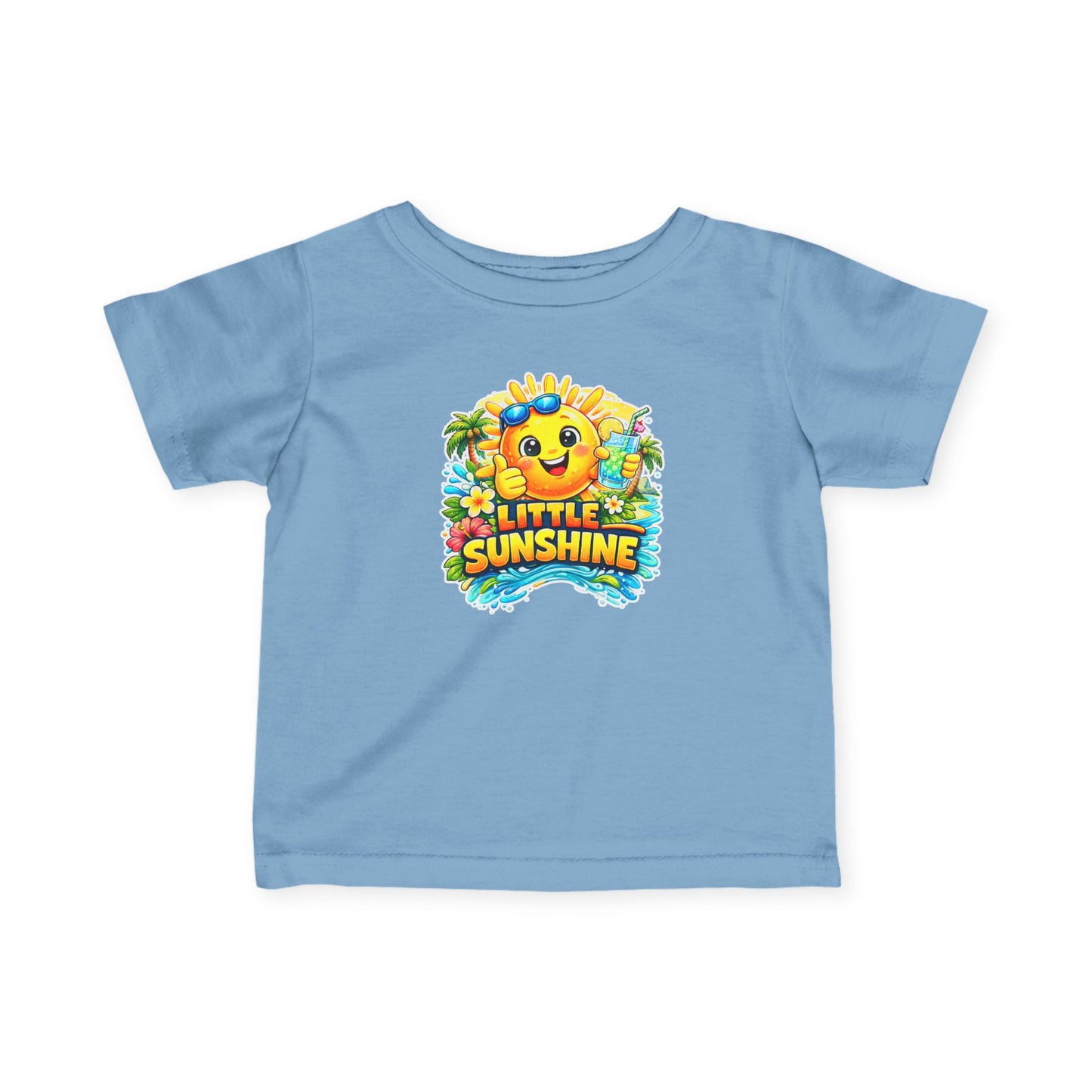 Little Sunshine Cute Smiling Sun Baby Shirt