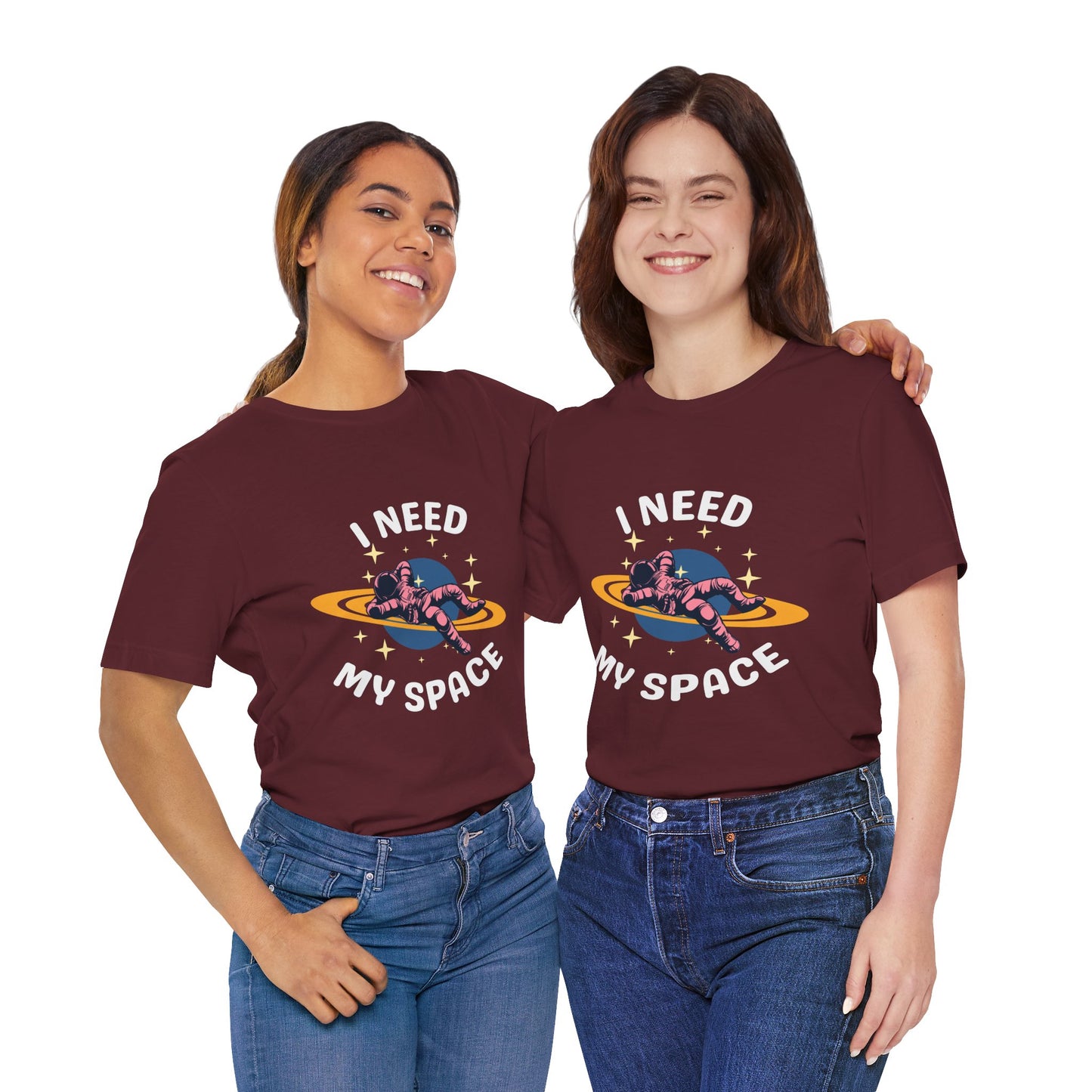 I Need My Space Unisex Jersey Short Sleeve Tee