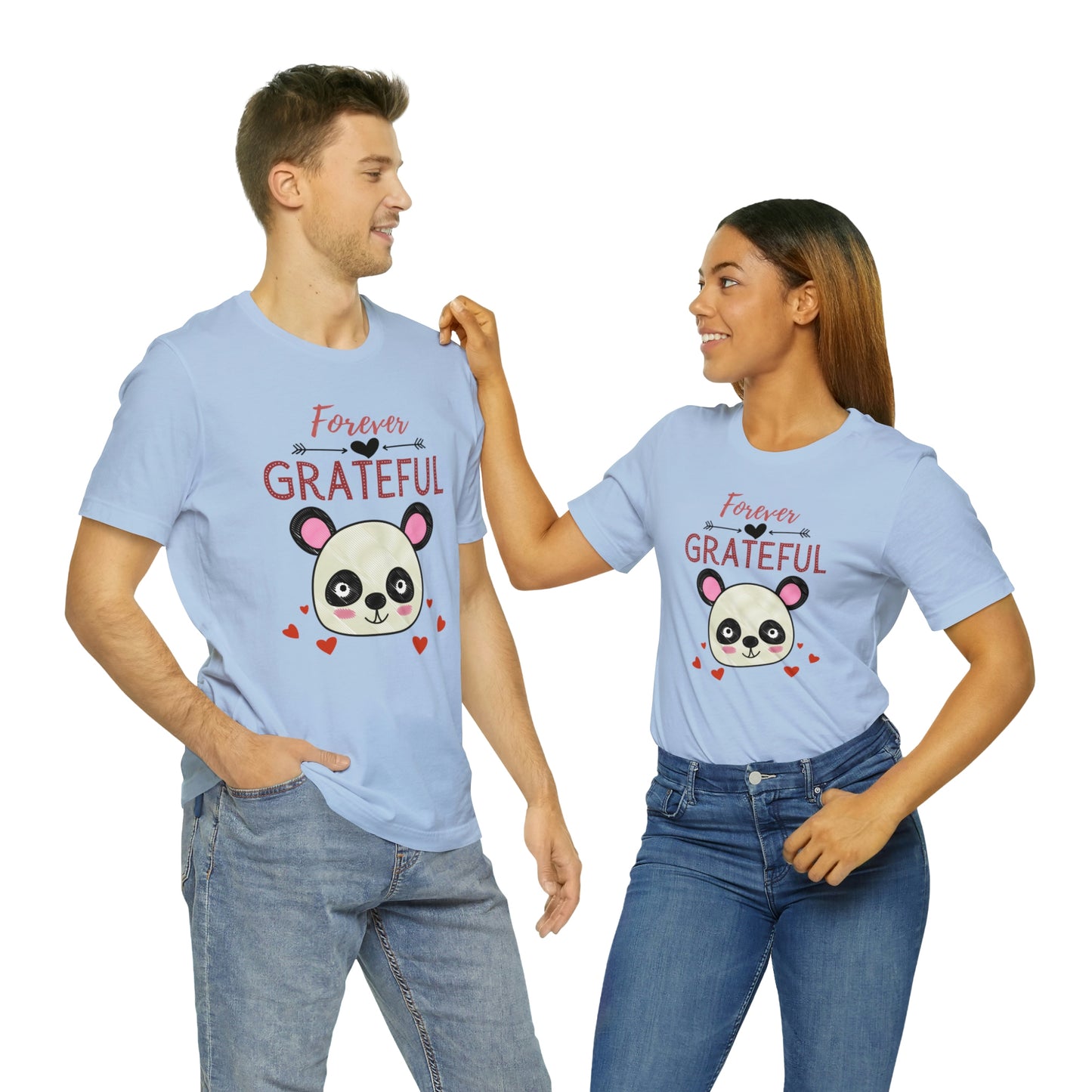 Forever Grateful Unisex Jersey Short Sleeve Tee