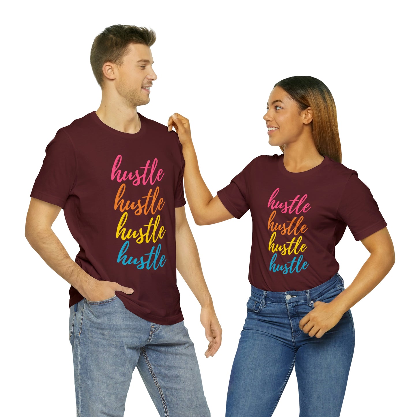Hustle Unisex Jersey Short Sleeve Tee