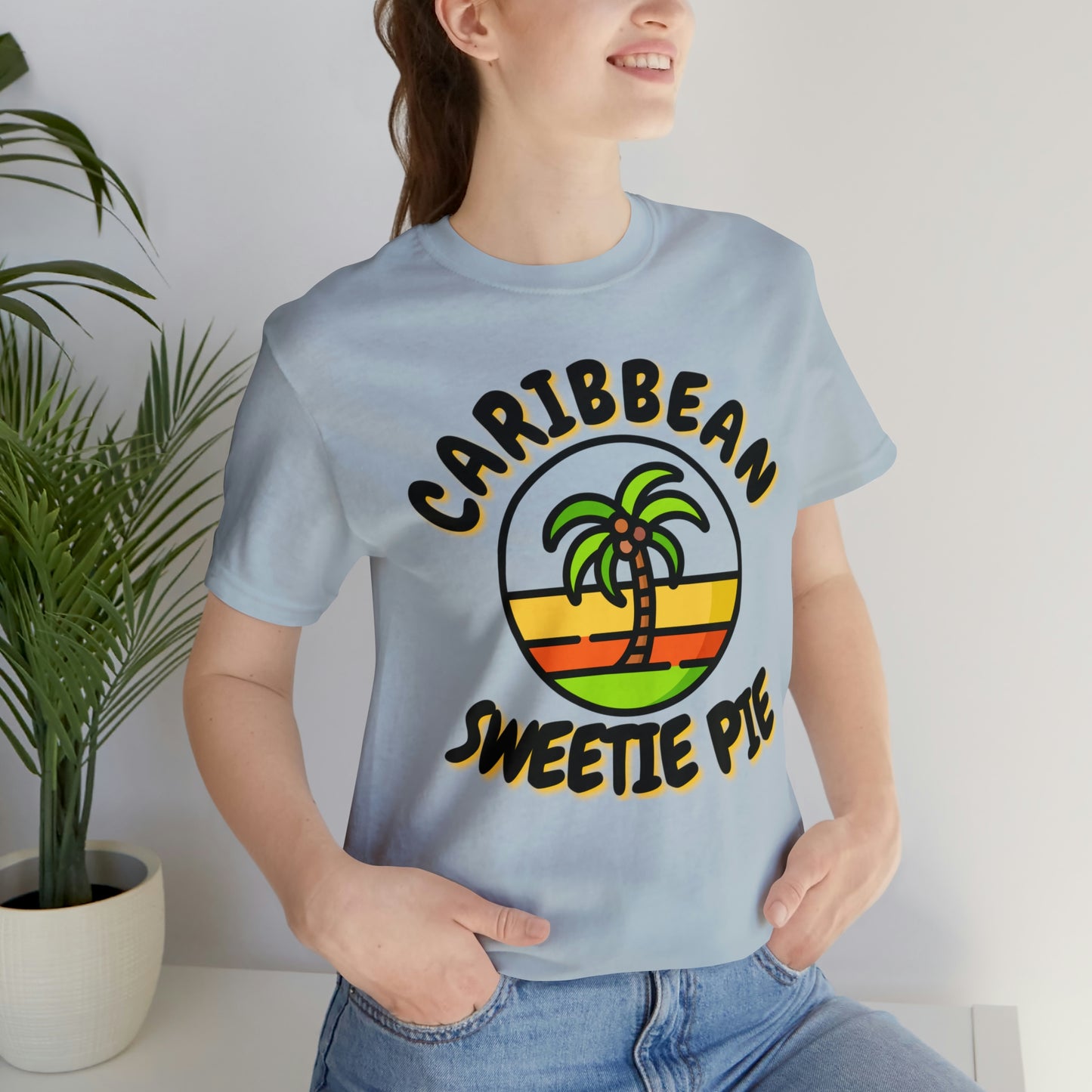 Caribbean Sweetie Pie Unisex Jersey Short Sleeve Tee