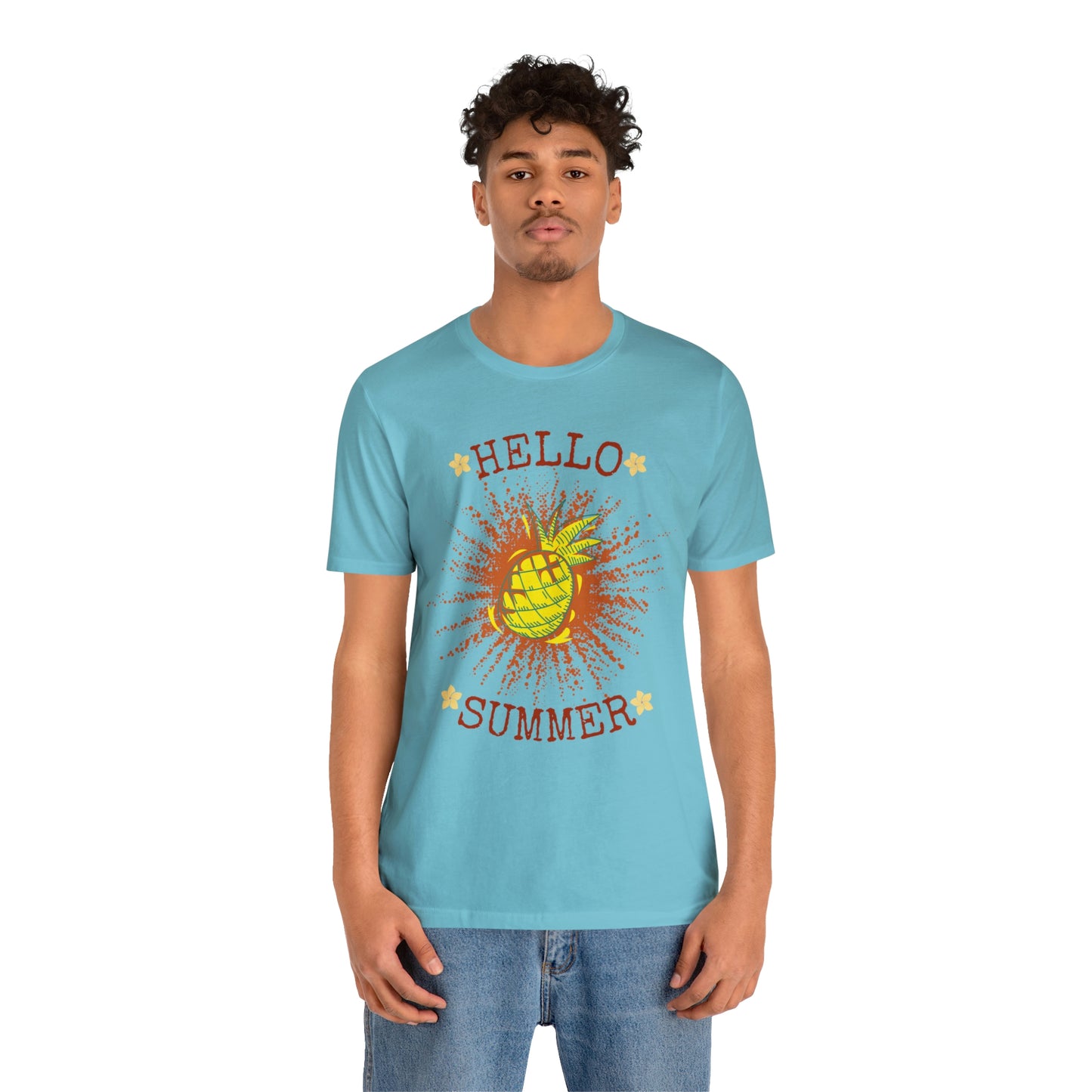 Hello Summer Unisex Jersey Short Sleeve Tee
