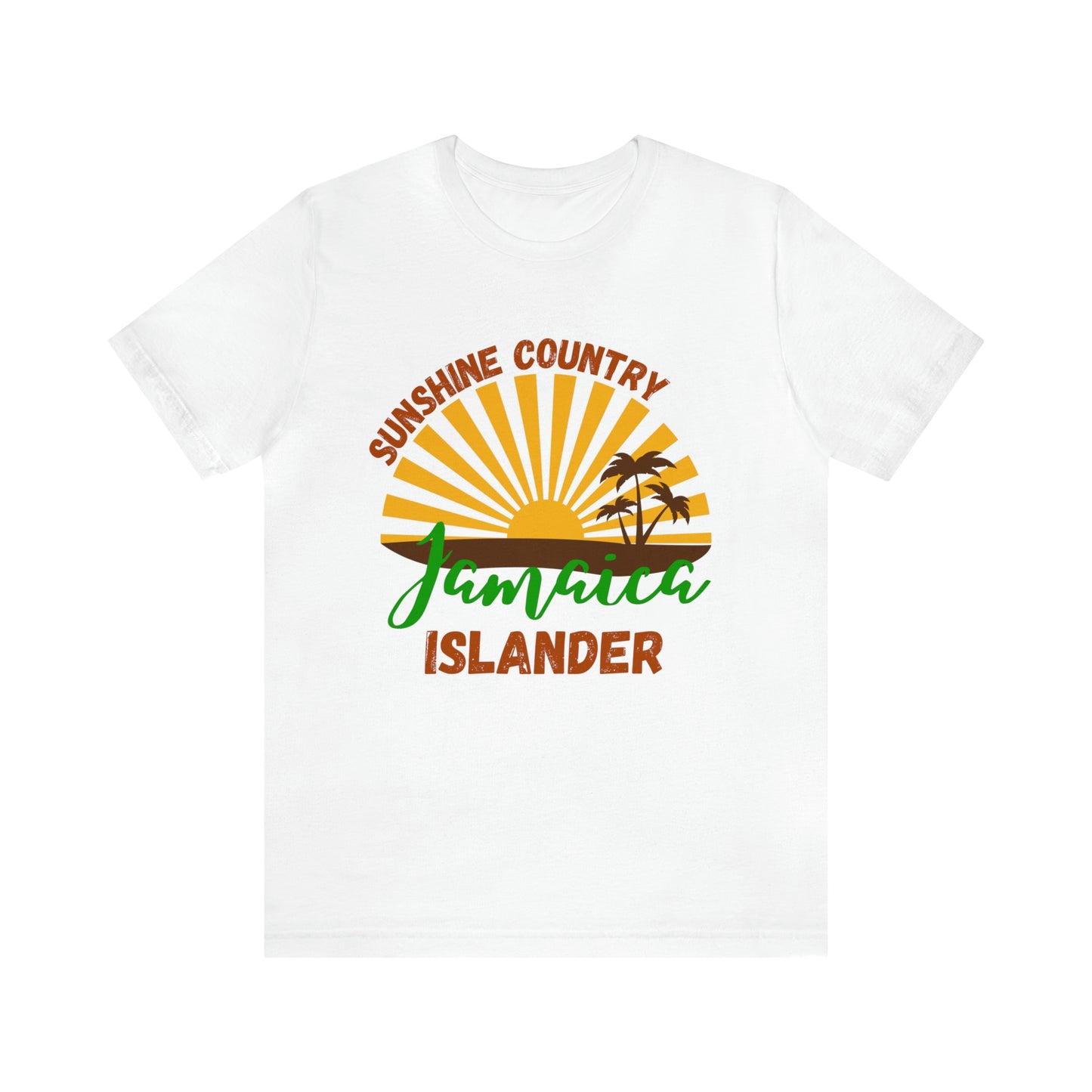 Sunshine Country Jamaica Islander Unisex Jersey Short Sleeve Tee
