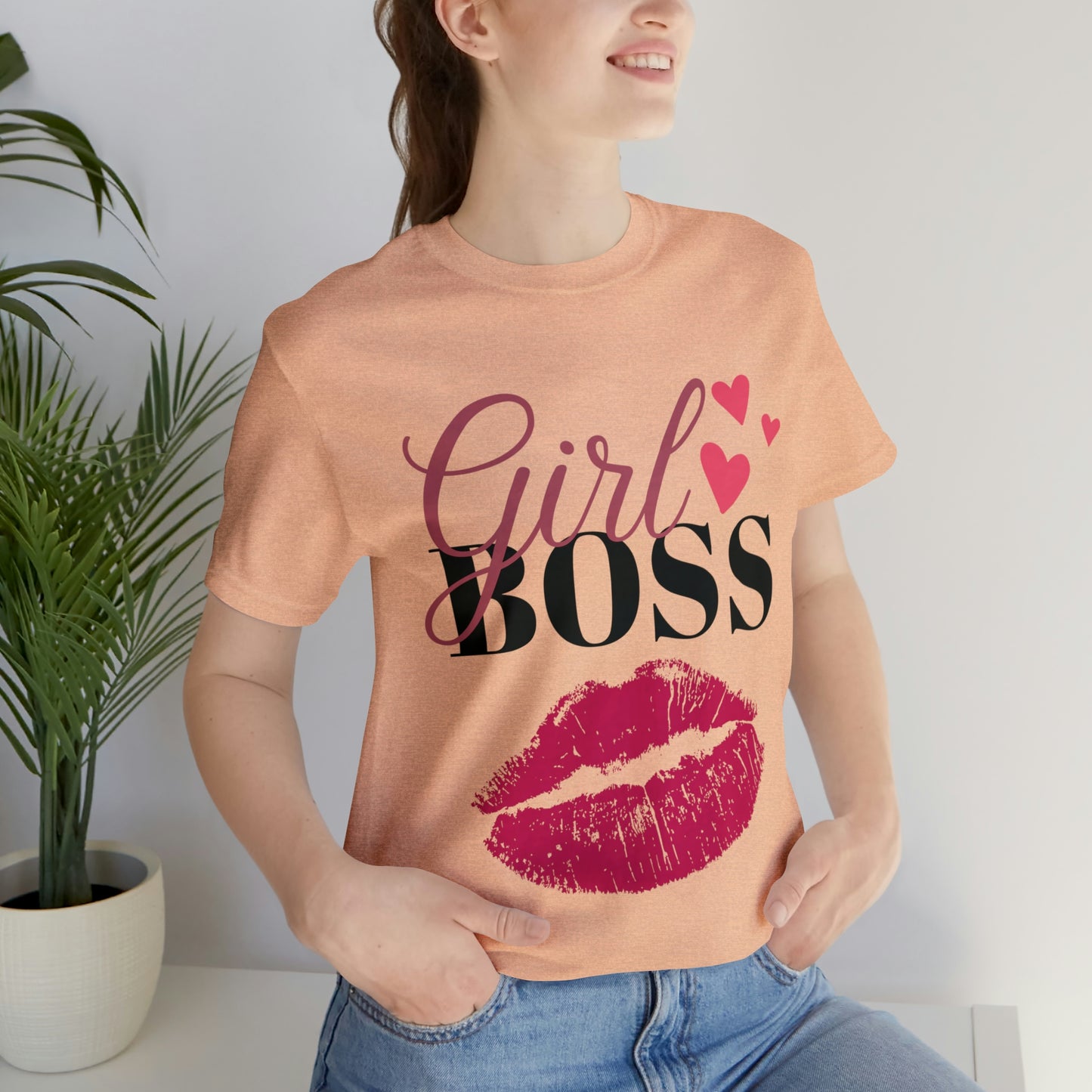Girl Boss Unisex Jersey Short Sleeve Tee