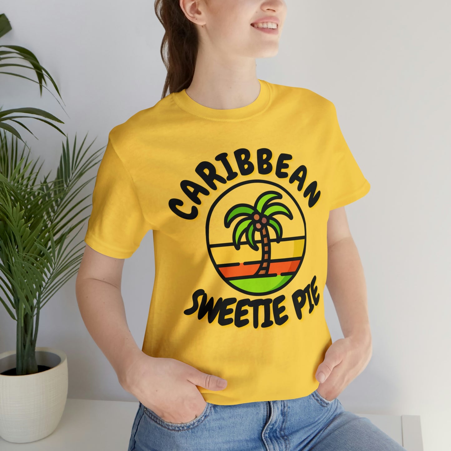 Caribbean Sweetie Pie Unisex Jersey Short Sleeve Tee